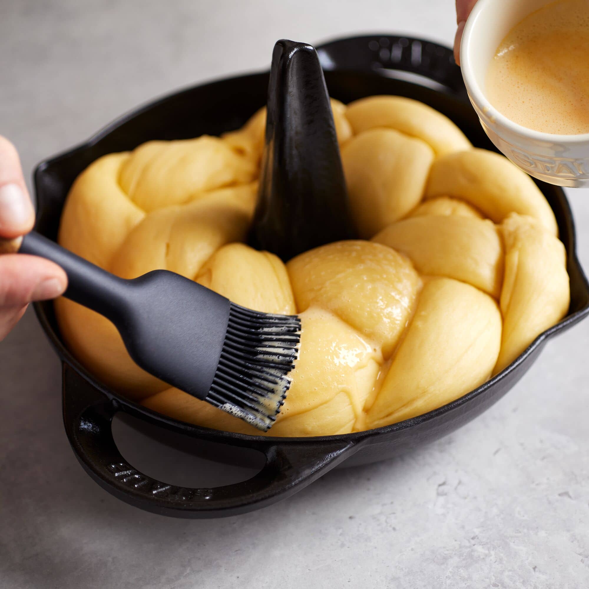 STAUB | Pensulă de copt - 220 mm - silicon/lemn - negru — 10