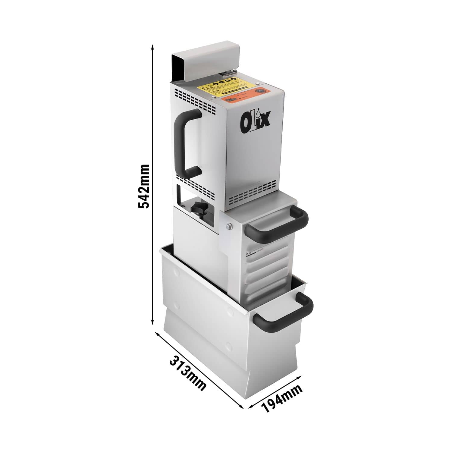 OLIX | L Filtru portabil pentru ulei de prăjit - 100 litri/minut - pentru friteuze de la 20 litri — 3