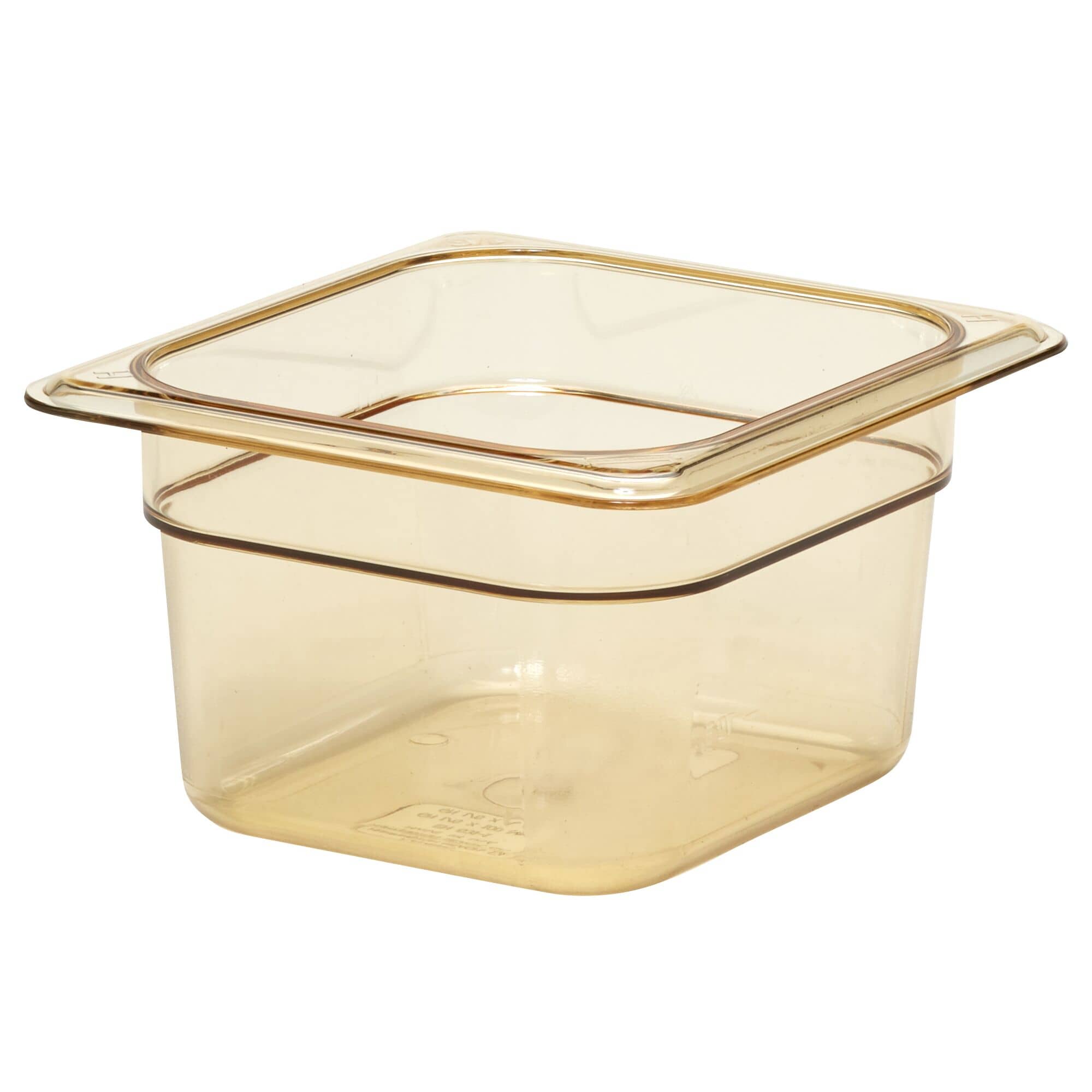 (6 bucăți) CAMBRO | H-PAN™ Recipiente GN rezistente la căldură 1/6 - Ambra - Adâncime 100 mm — 2