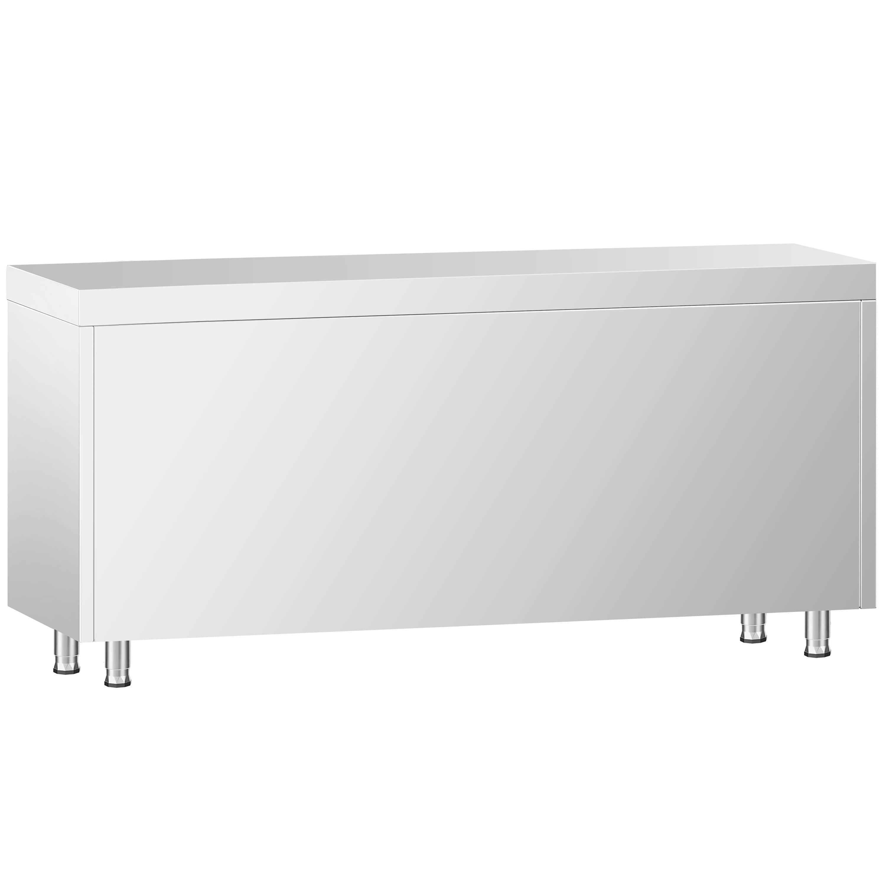 Dulap de lucru din oțel inoxidabil PREMIUM - 1800 x 700 mm - cu 3 sertare pe partea dreaptă — 7