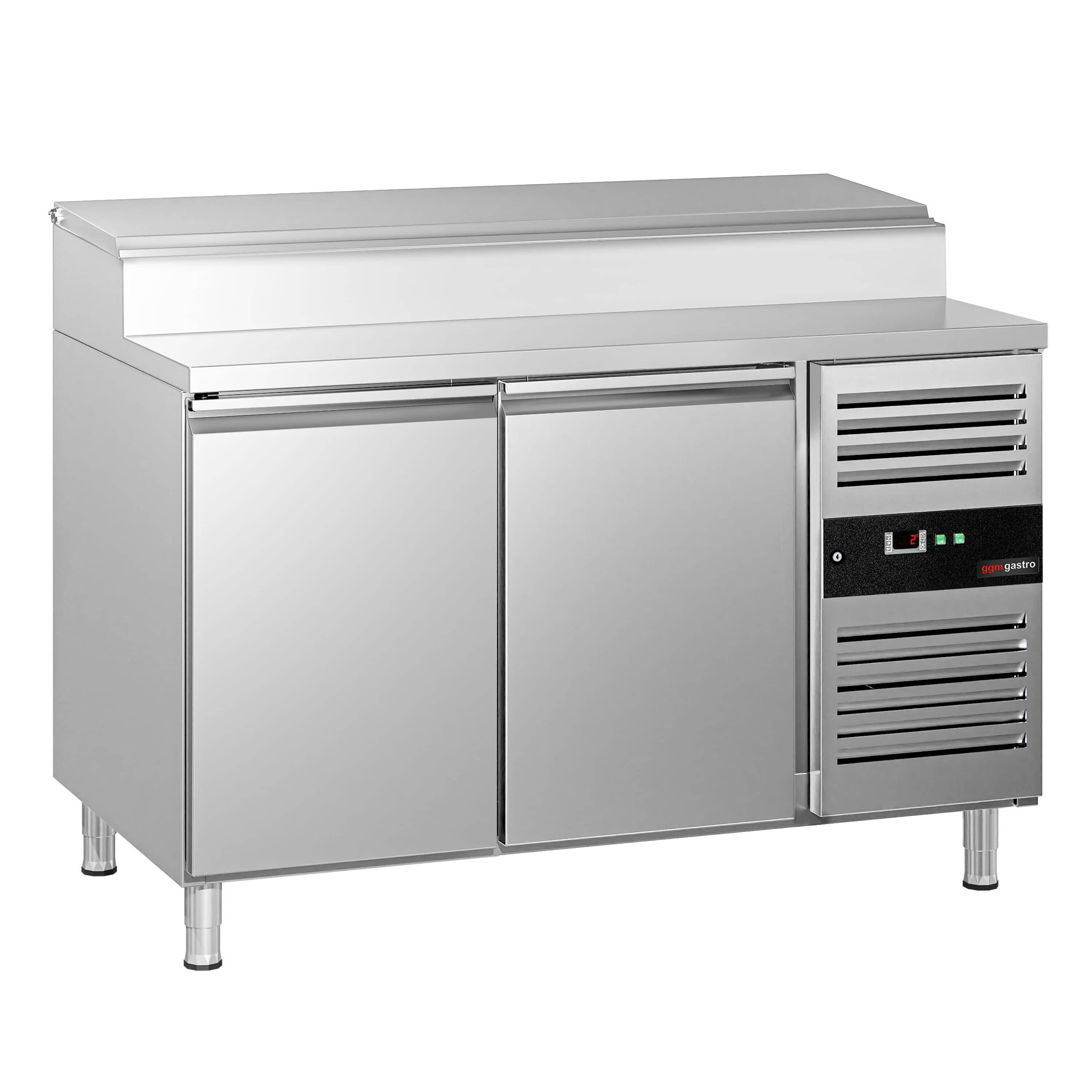 Saladetă PREMIUM - 1510x800 mm - 2 uși - pentru 8x GN 1/3 recipiente — 9