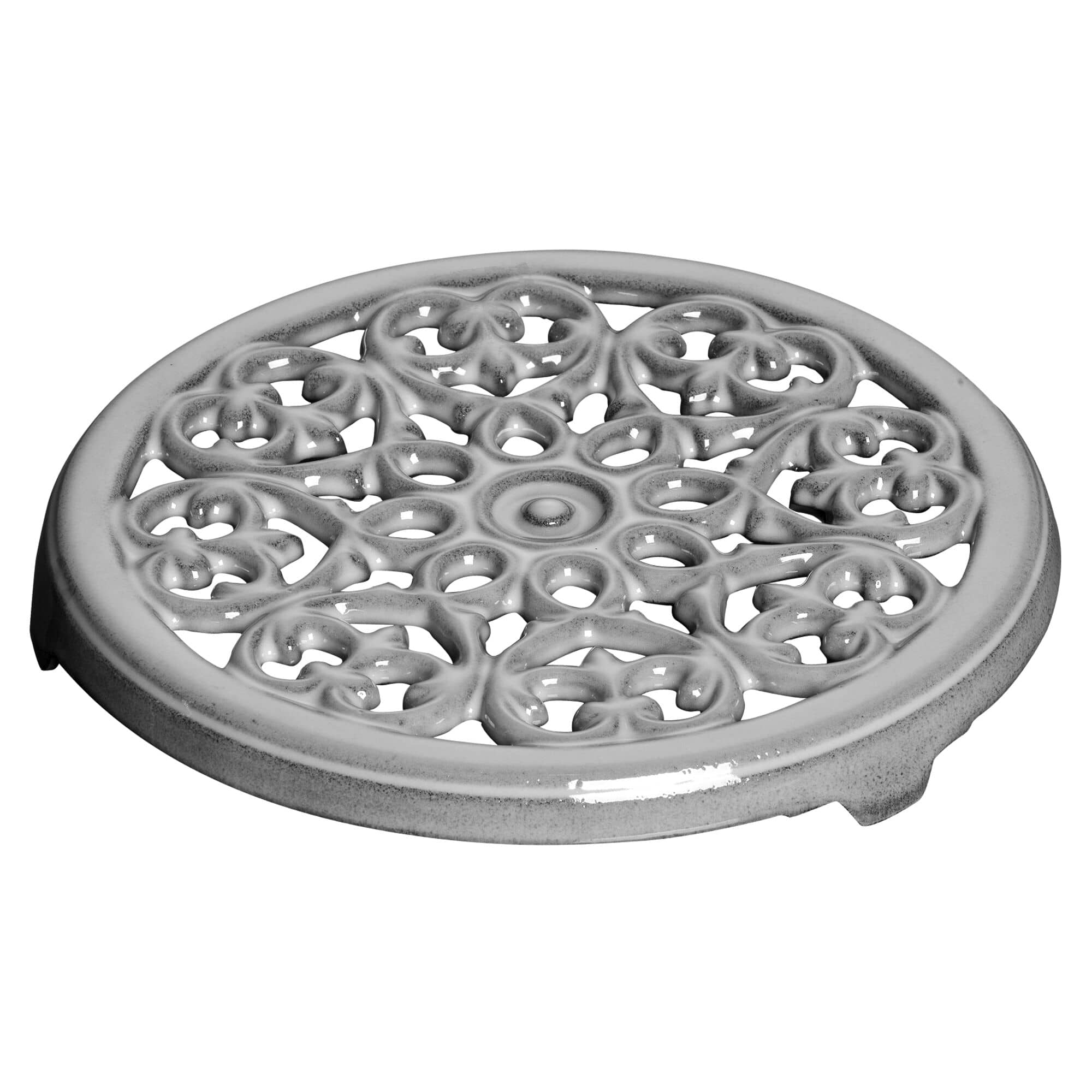 STAUB | SERVING - Trivet Lily - 230mm - Fonta - Gri grafit — 2