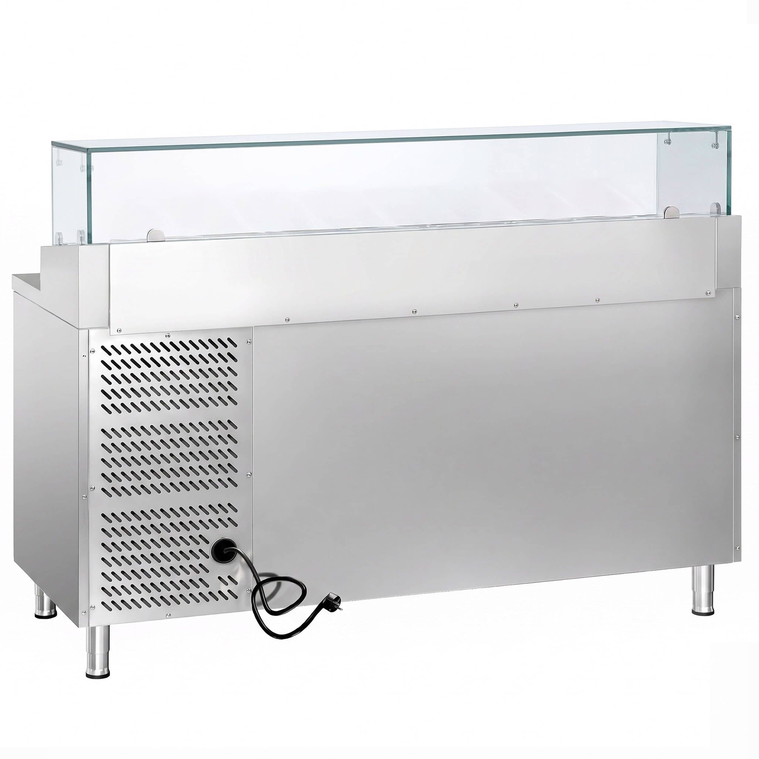 Saladetă PREMIUM - 2020x800 mm - 3 uși - pentru 10x GN 1/3 — 7