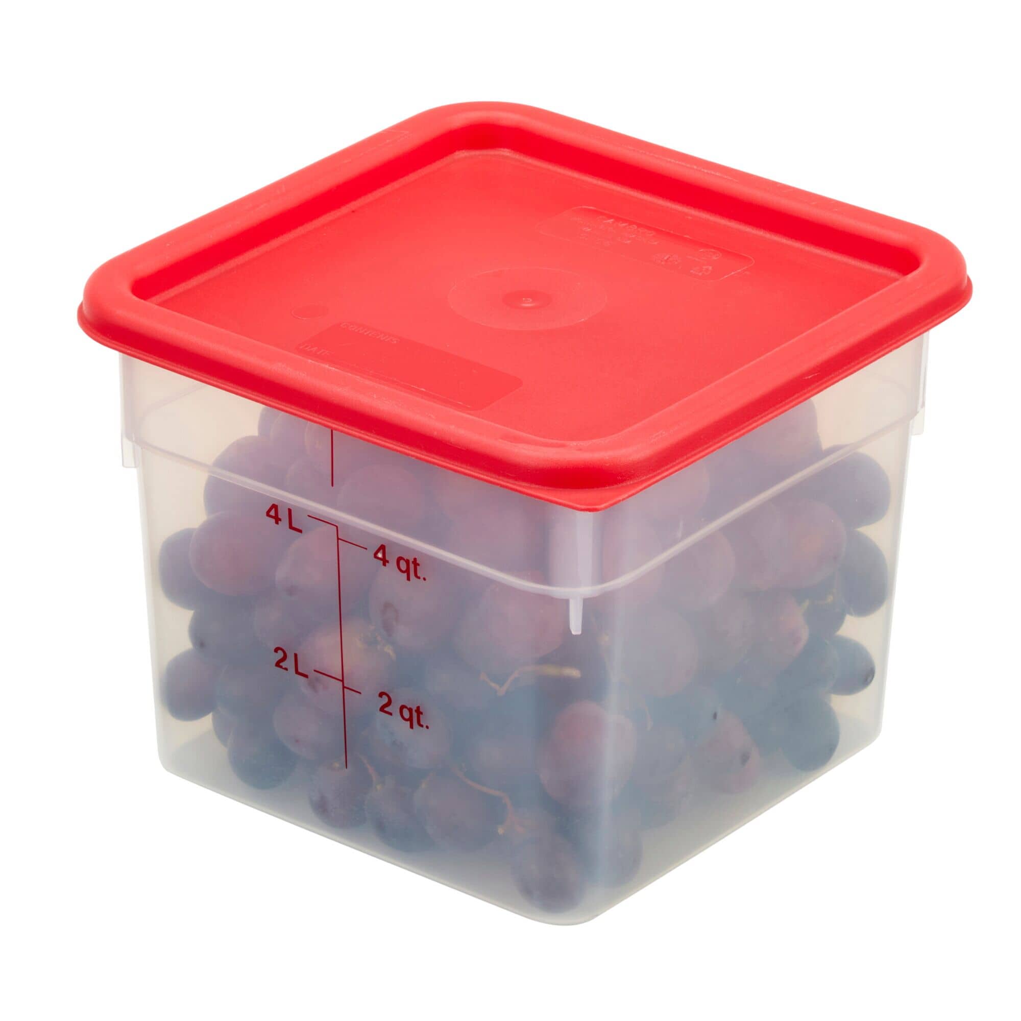 (6 bucăți) CAMBRO | CAMSQUARES® - Recipient - 5.7 litri - Transparent — 10