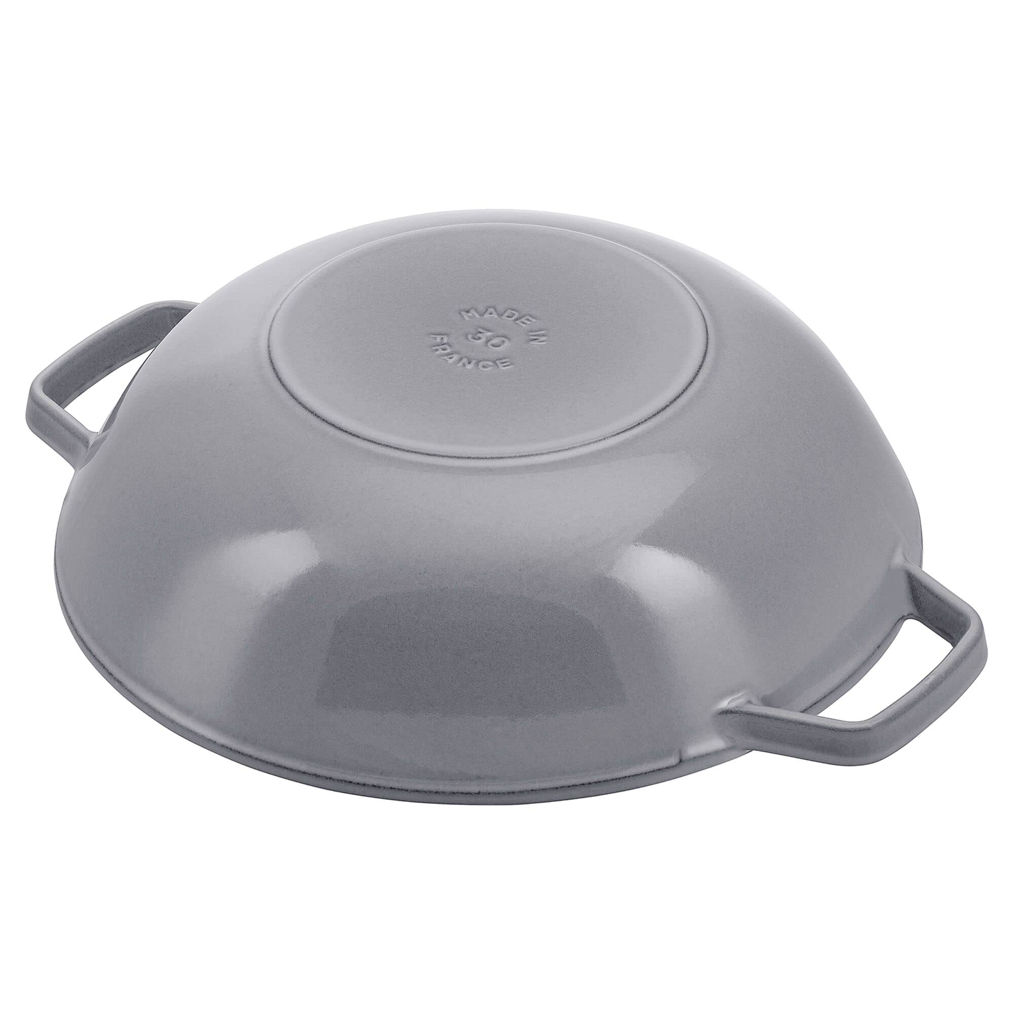 STAUB | SPECIALITATI - Wok cu capac din sticla - Ø 300mm - fonta - gri grafit — 4