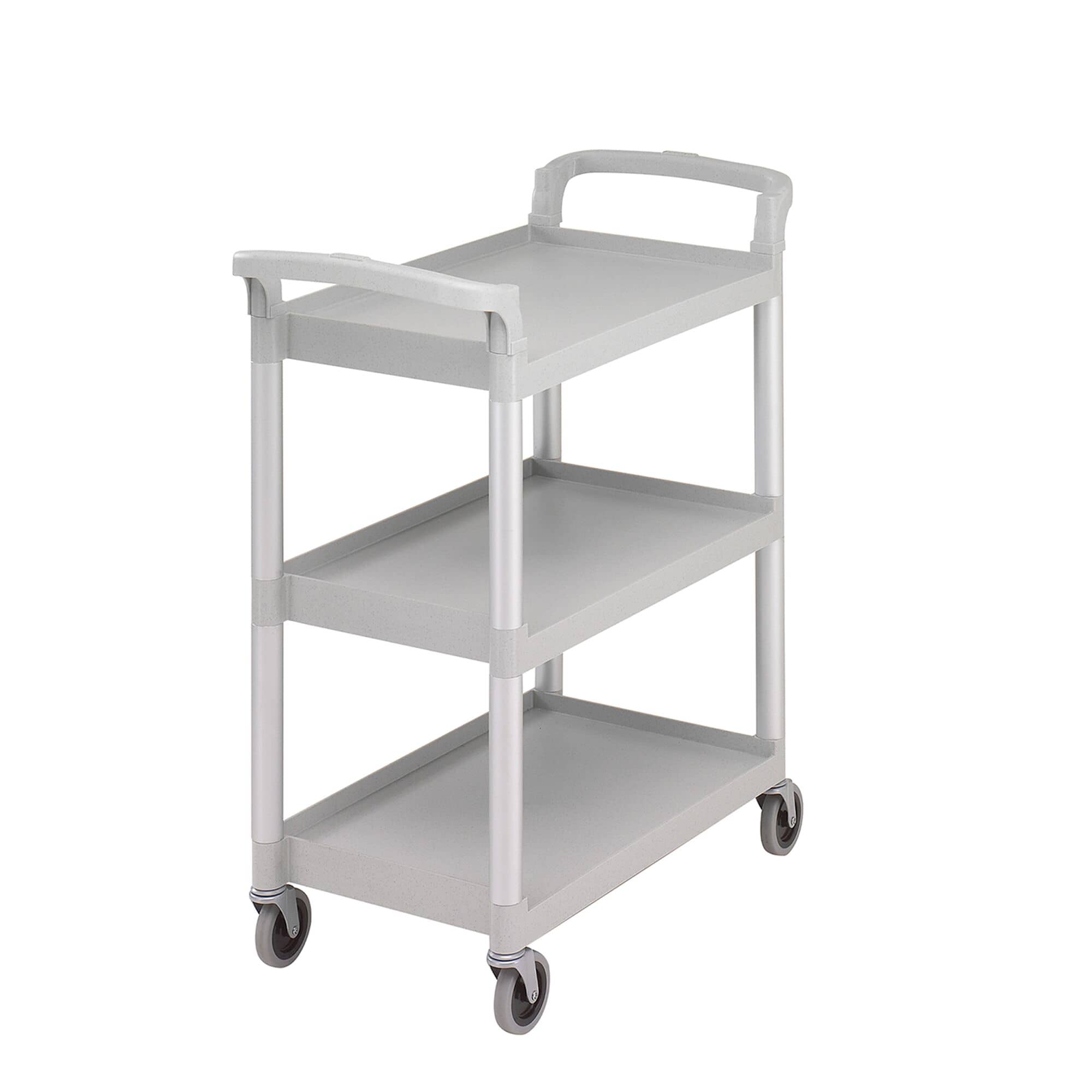 CAMBRO | Cărucior de servire din polipropilenă - 965x410mm - cu 3 rafturi - gri speckled — 2