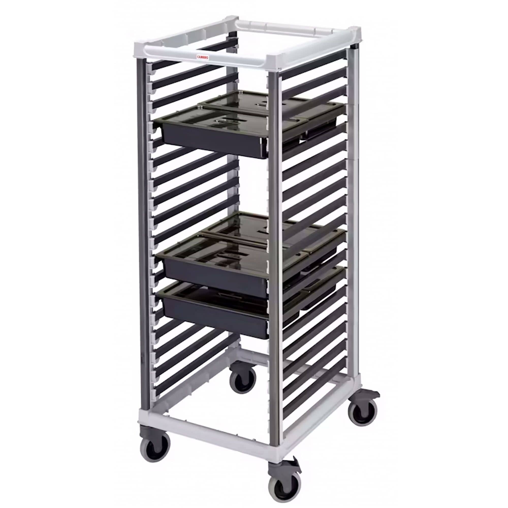 CAMBRO | CAMSHELVING® - Cărucior pentru tăvi pentru 18 recipiente GN 2/1 — 5