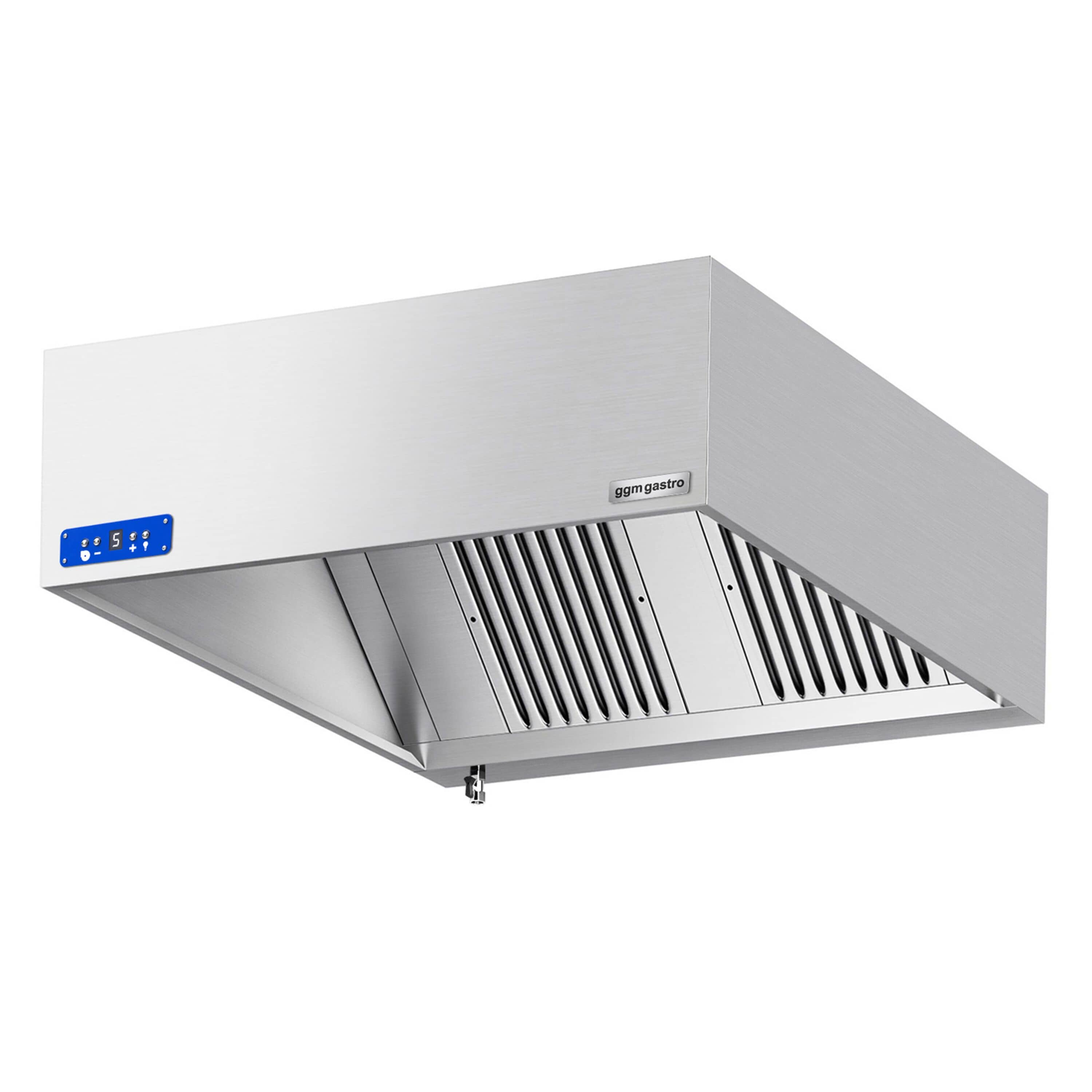 Hotă tip cutie cu motor - 1200 mm - cu regulator de turație, filtre labirint & iluminare LED — 5