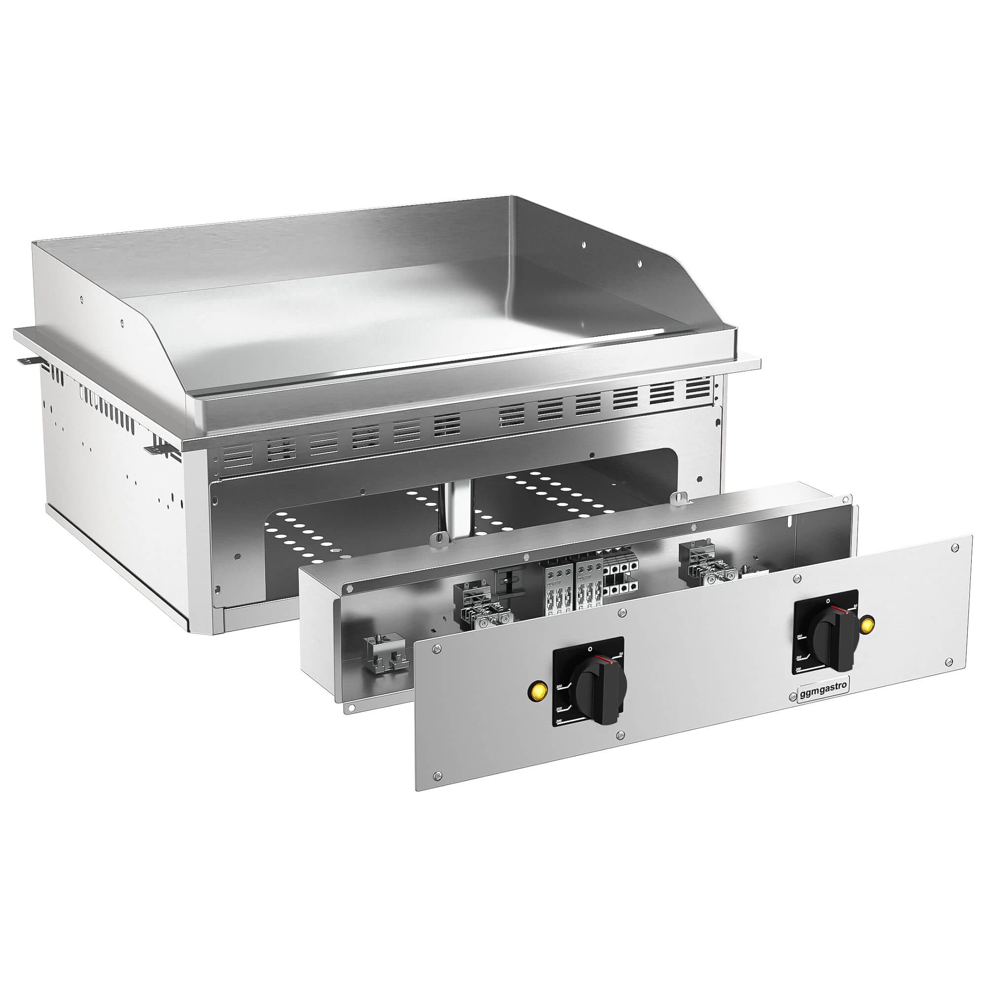 Plită de gătit electrică de încastrat – 9 kW – suprafață netedă – Suprafață de gătit: 744 x 484 mm — 2