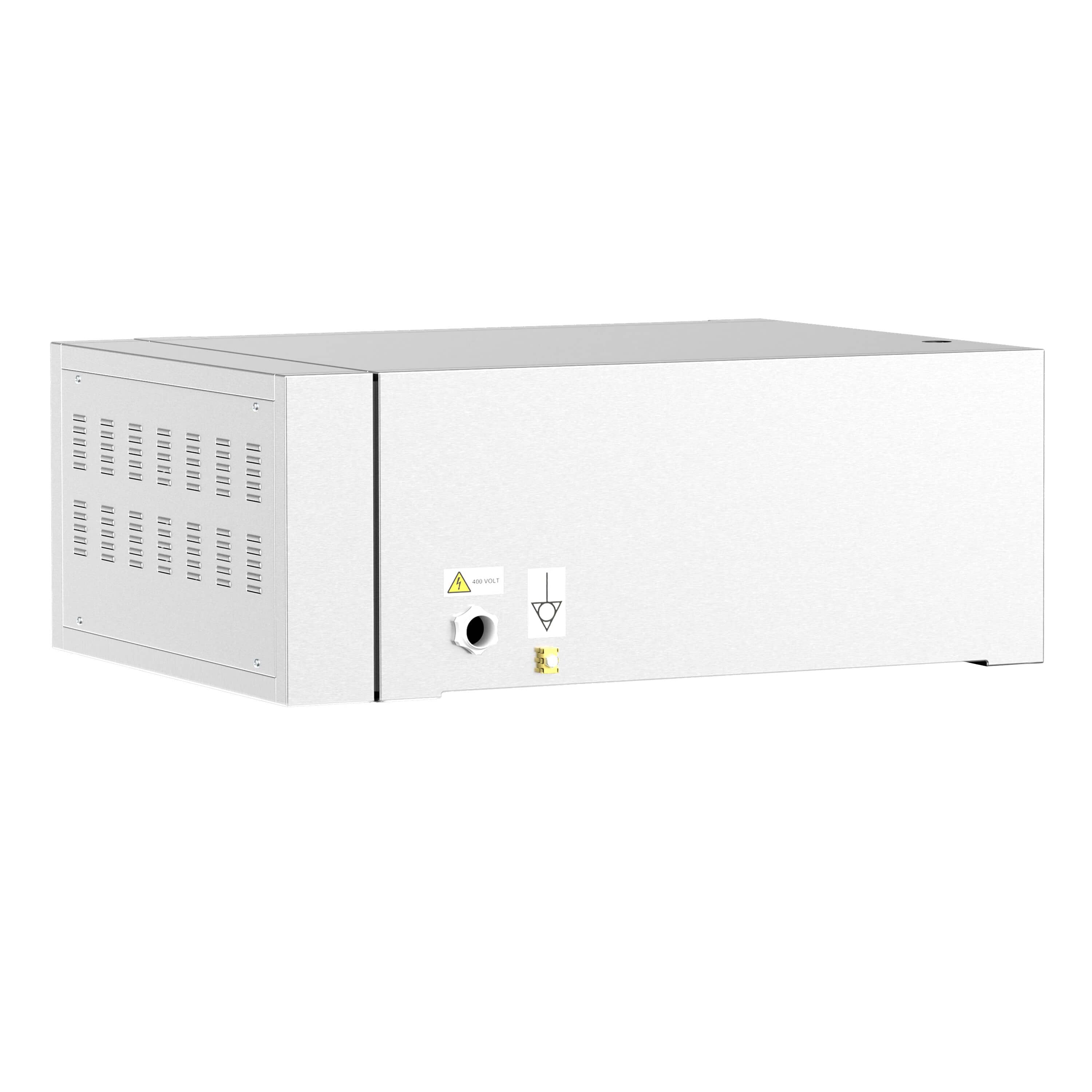 Cuptor pizza electric (vatră din șamotă) - 1010x850x385 mm - 4 x Ø 30 cm - până la 450 °C - Control manual (analogic) — 7