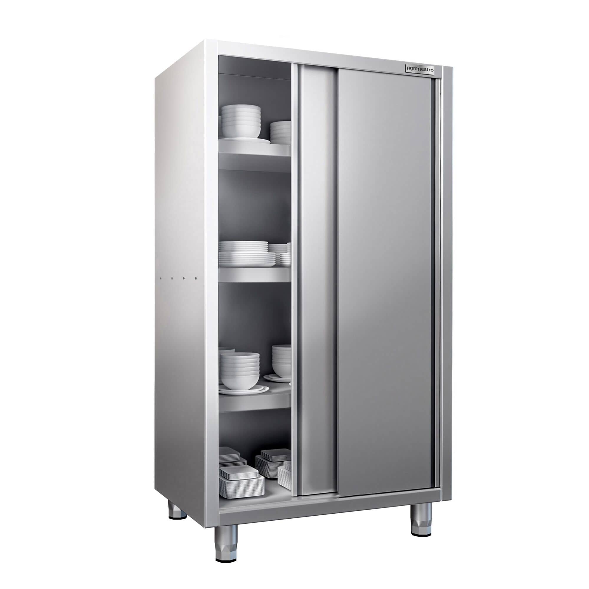 Dulap pentru veselă PREMIUM – 1200 x 700 mm – 2 uși glisante – Înălțime: 1800 mm — 5