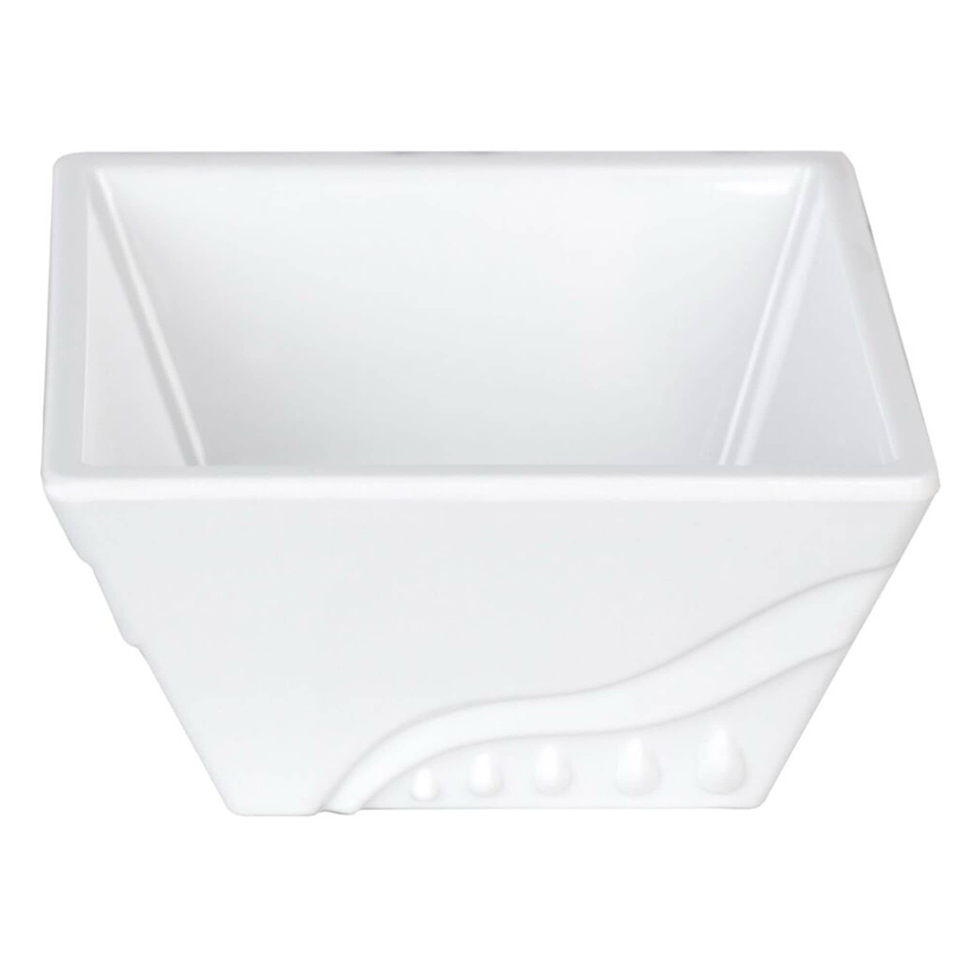 (10 buc) Bol - Melamină - 220x220x100 mm  - Alb — 4
