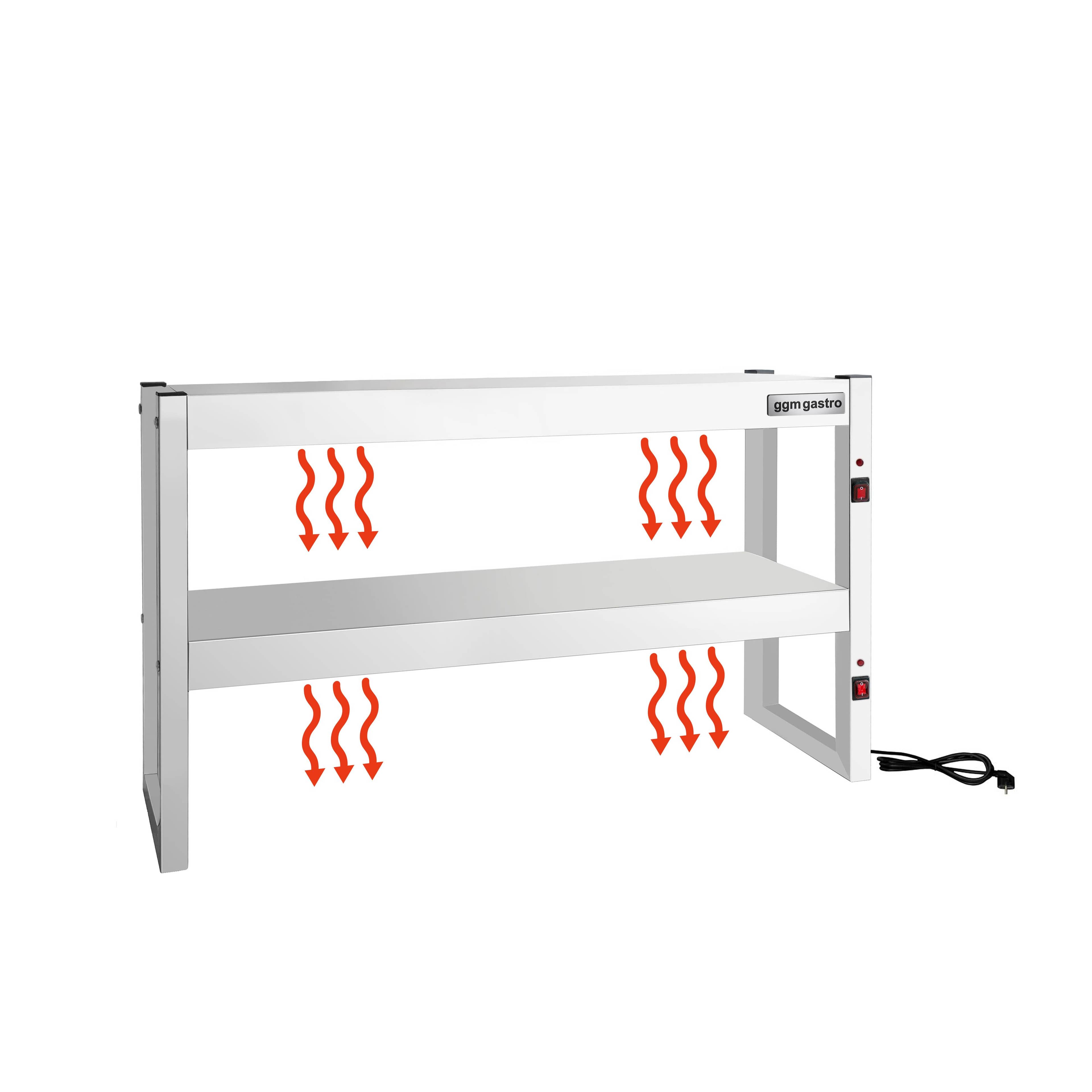 Pod termic cu infraroșu - 1200x300 mm - 1,08 kW - 2 niveluri încălzite — 2