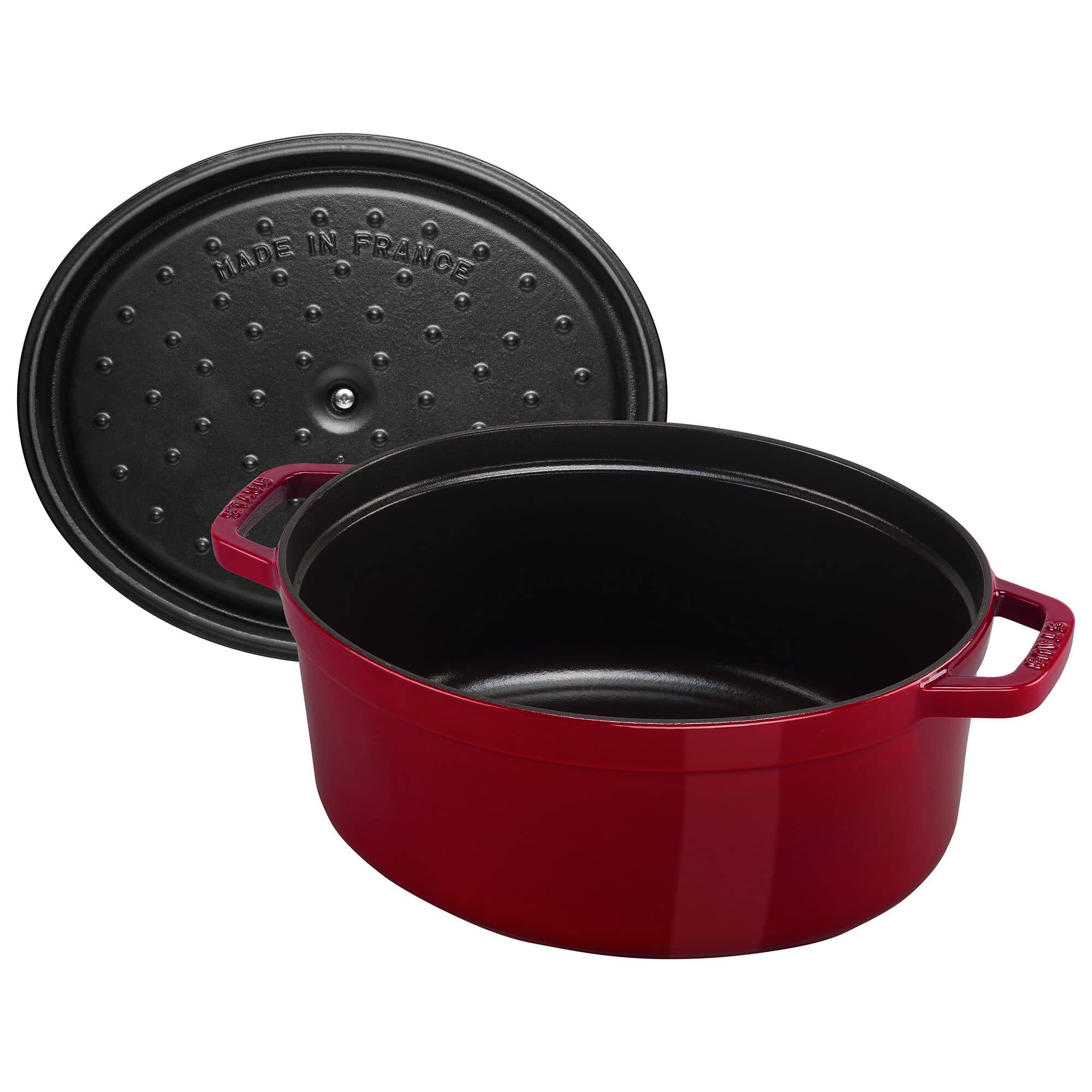 STAUB | LA COCOTTE - Cocotte - ovală - 330mm - Fontă - Roșu Grenadine — 6