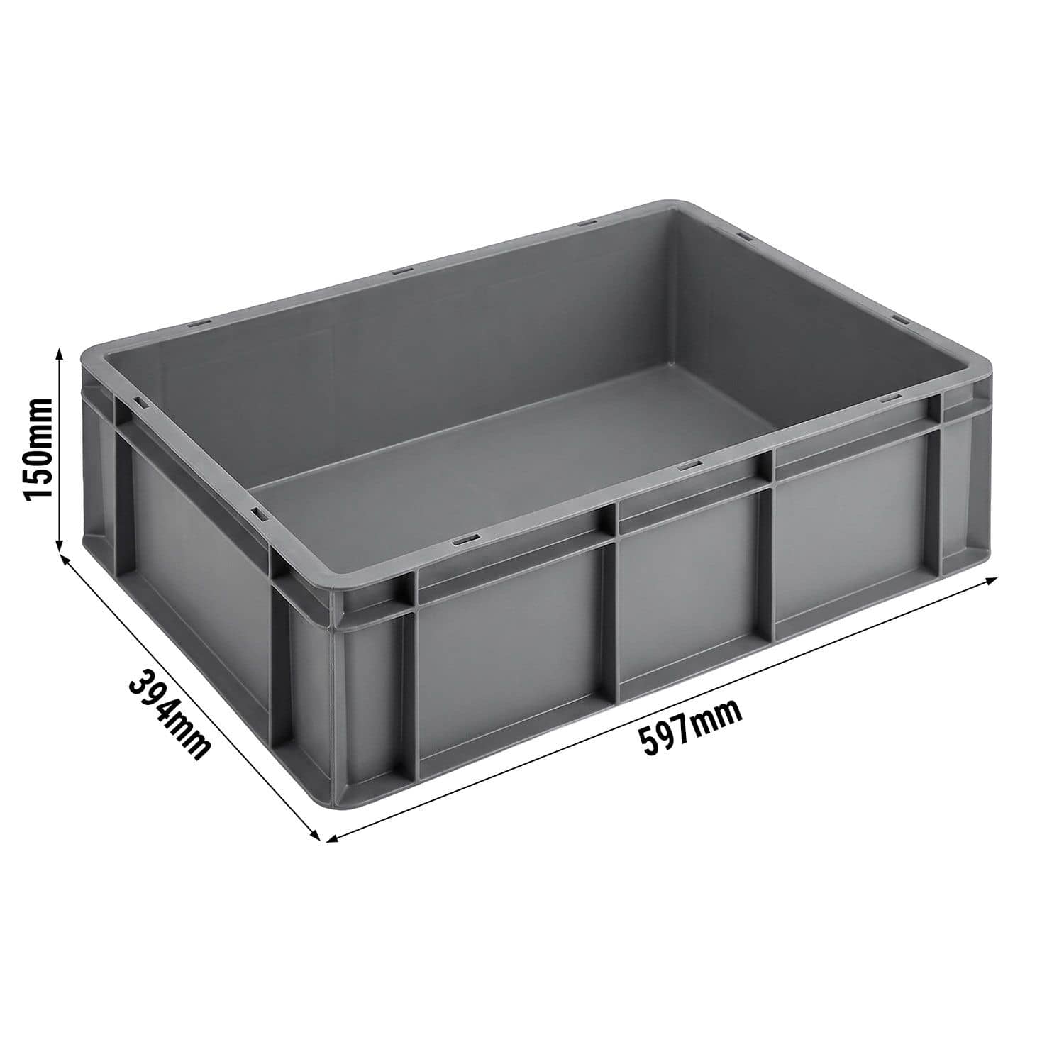 Container din polipropilenă pentru peşte 28 litri (EN 400x 600) — 3