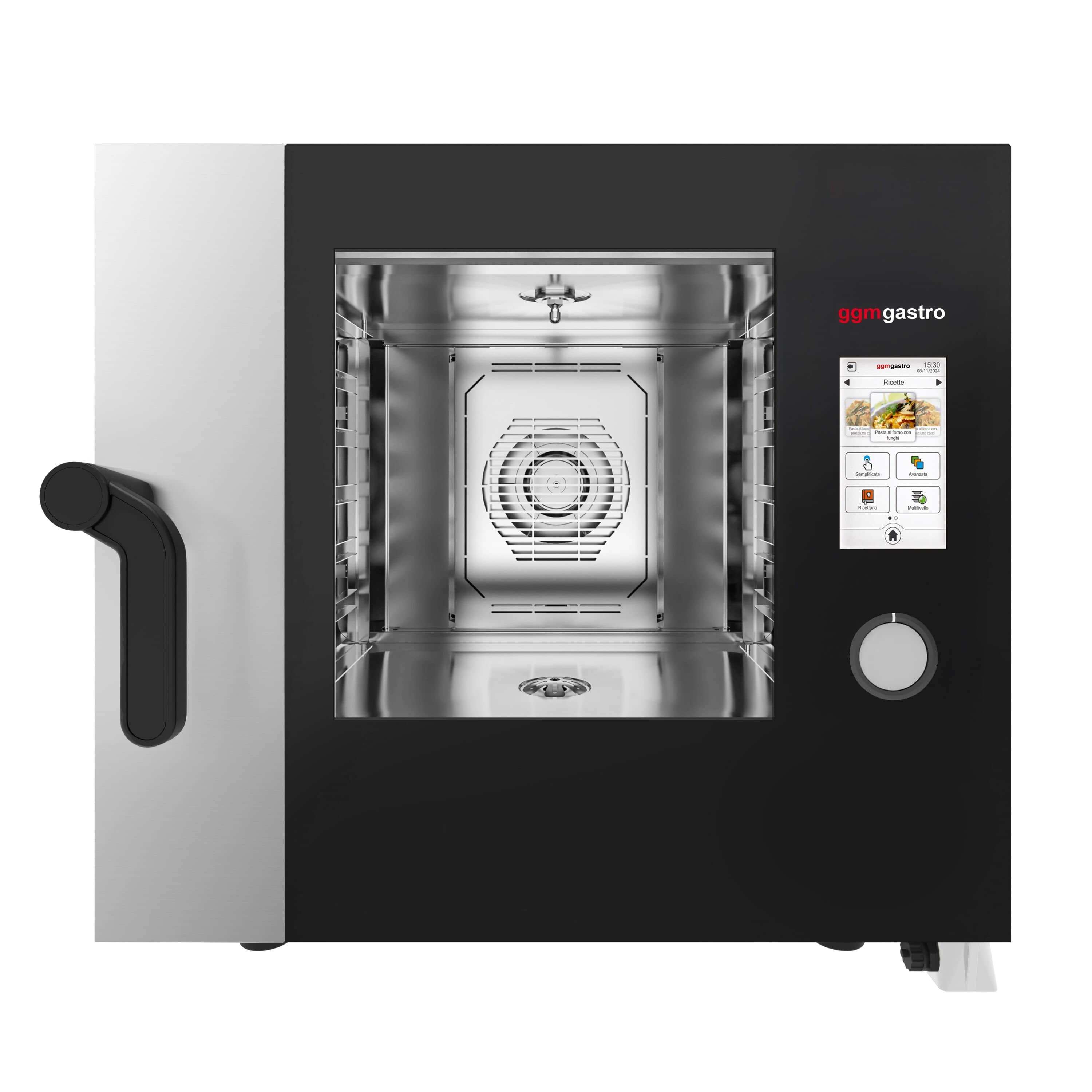 Cuptor convecție abur - Touchscreen - Ecran tactil - 5x GN 1/1 - incl. Sistem de spălare & Sondă de temperatură — 6