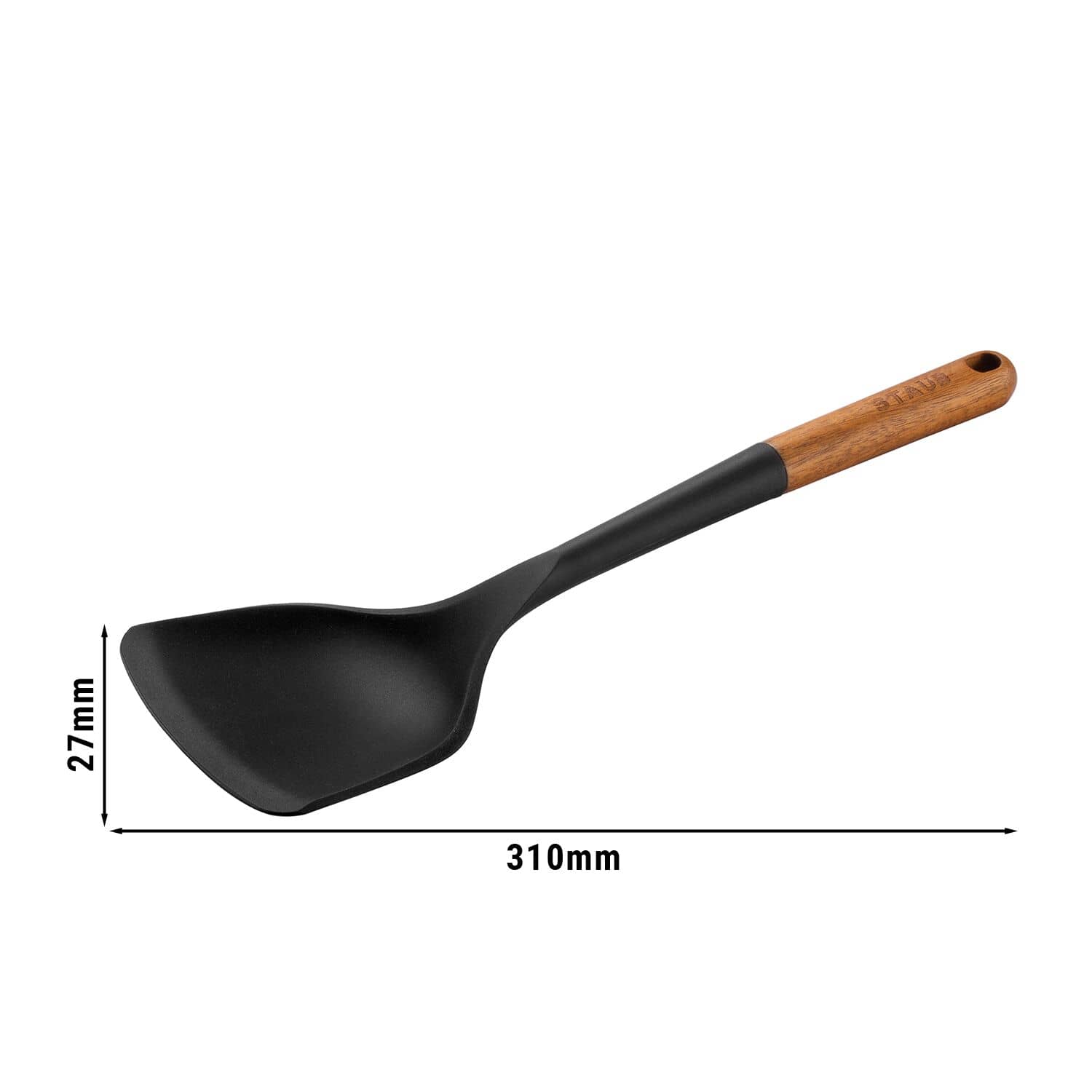 STAUB | Turnător wok - 310mm - Silicon - Negru — 3