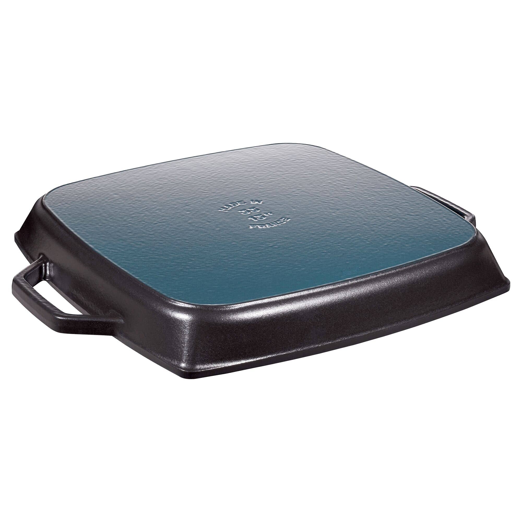 DUST | GRILL PANS - Tigaie grill - 330x330mm - fontă - negru — 4