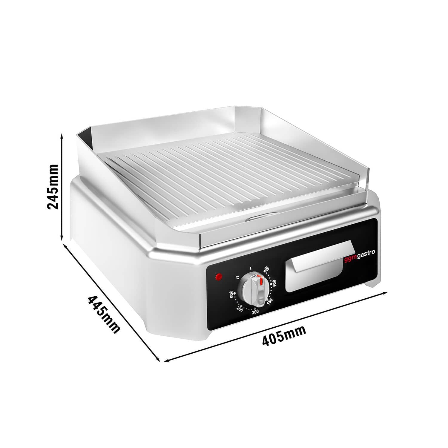 Plită de gătit electrică – 2,5 kW – cu caneluri — 3