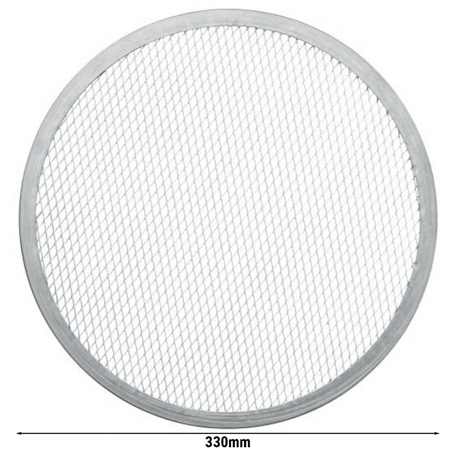 Sită pizza (retină) - Aluminiu - Ø 330 mm - perforată — 3