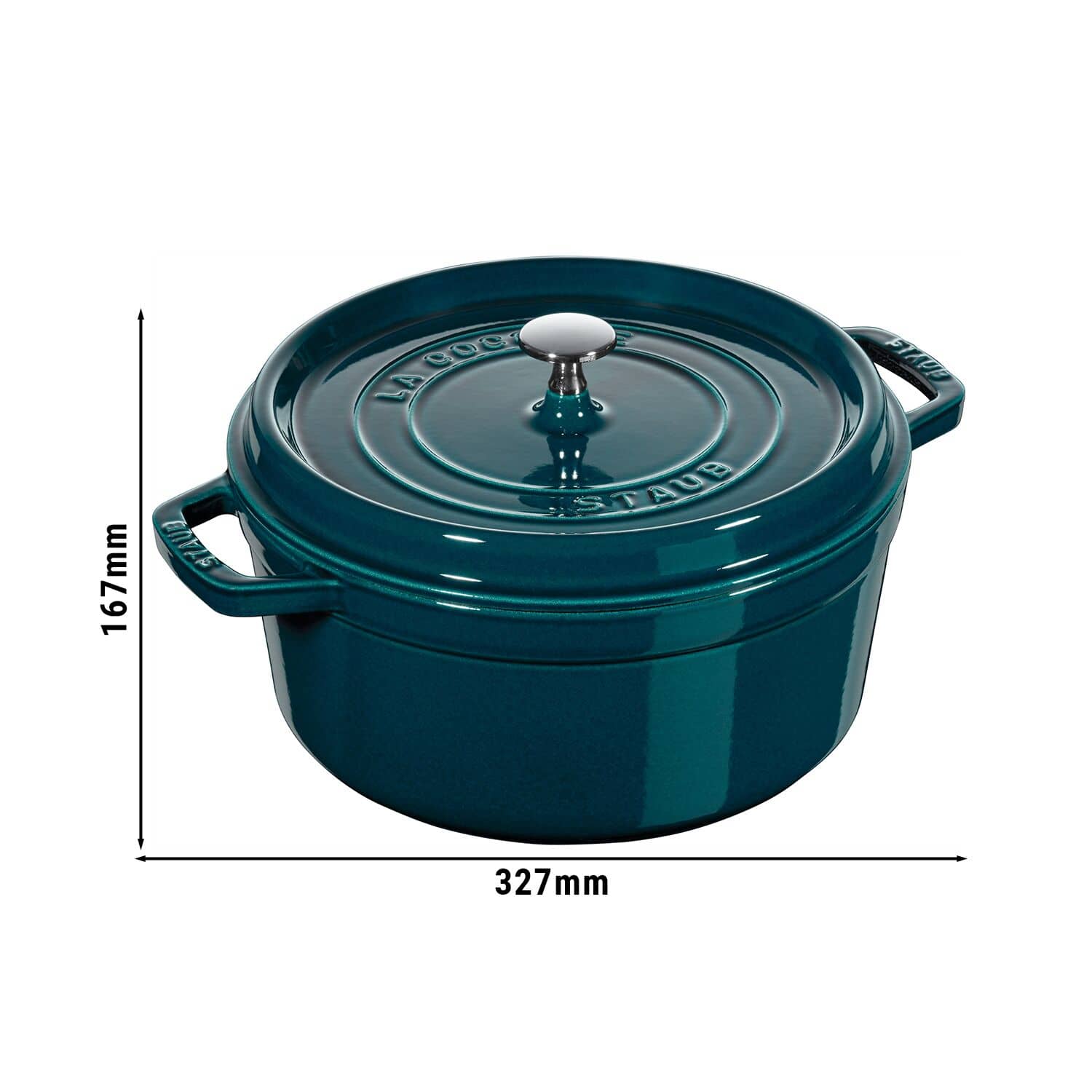 STAUB | LA COCOTTE - Cocotte - Ø 260mm - Fontă - La-Mer — 3