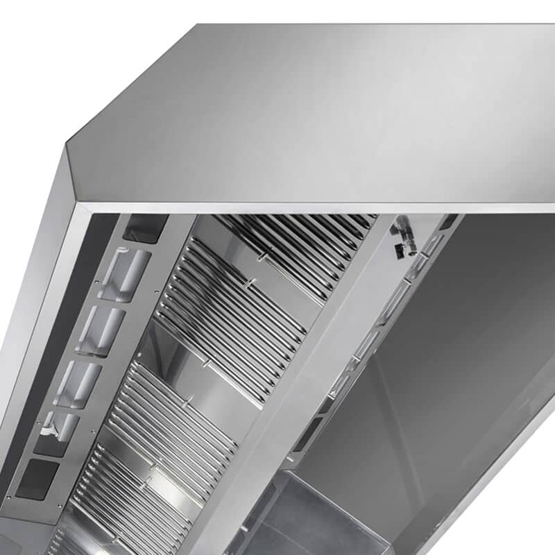 Capotă de tavan – 3800 mm – cu filtru și lampă — 4