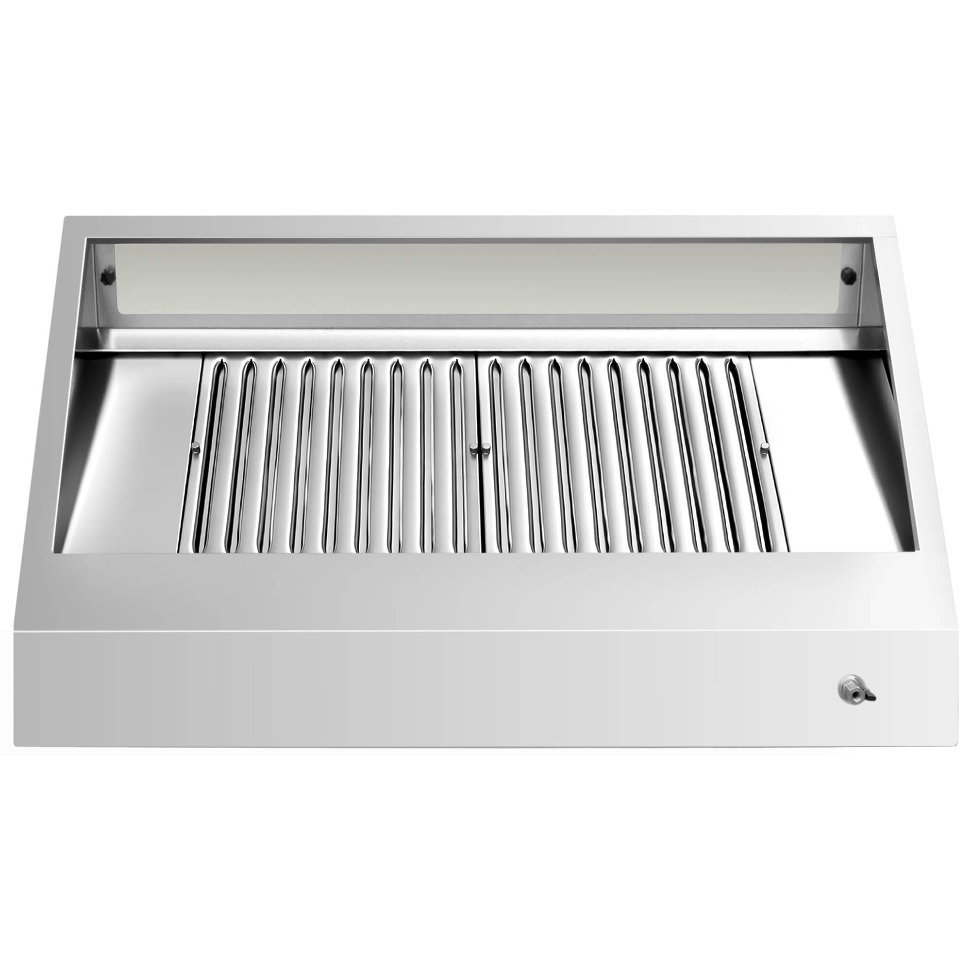 Hotă de perete - Lungime 1200 mm - adâncime 700 mm - filtre labirint și iluminare — 6