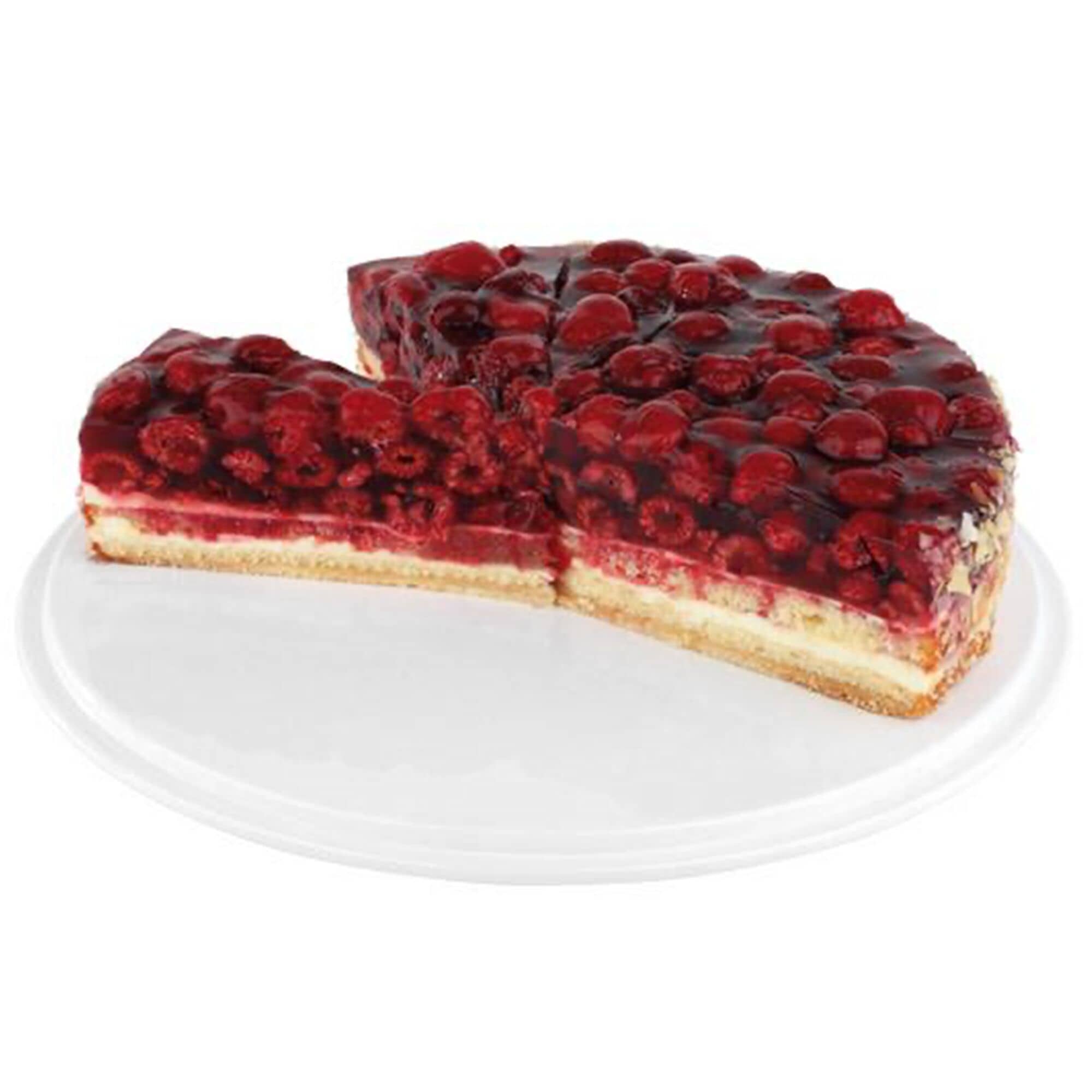 Platou tort - melamină - Ø 310 mm - rotund - Înălțime: 35 mm - alb — 6