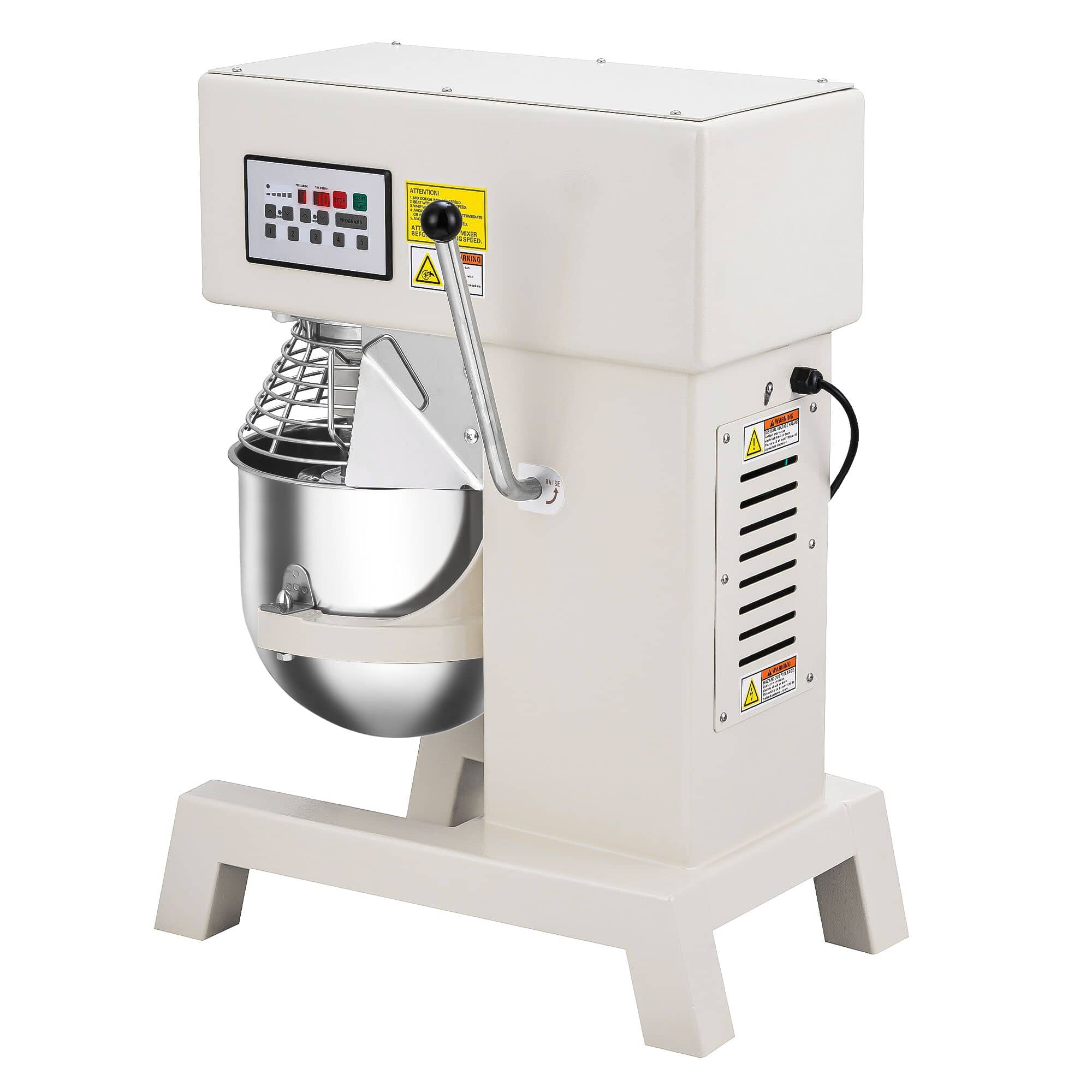 Mixer planetar profesional - 10 litri - 750 W - include 3 accesorii de amestecare — 5