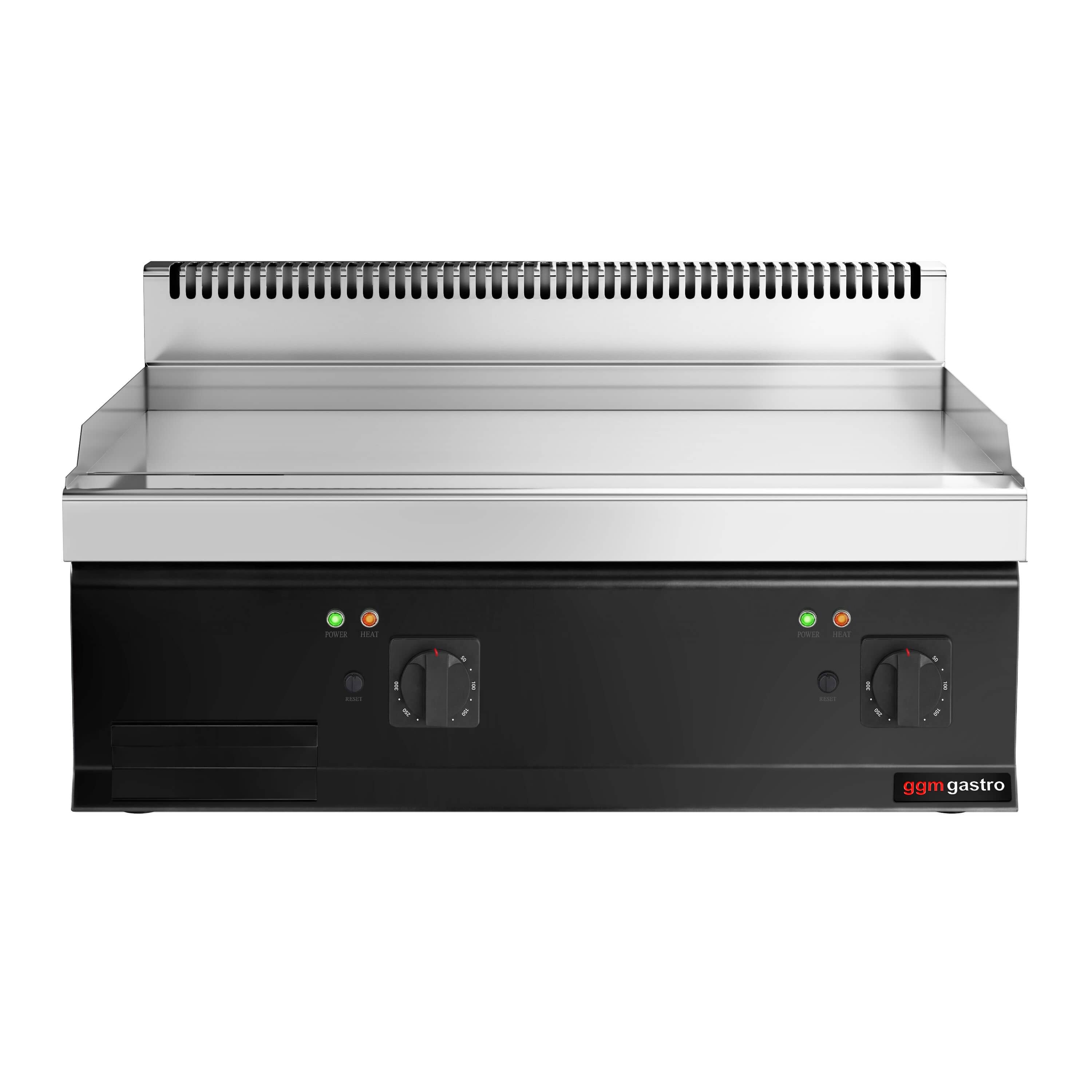 Plită de gătit electrică – cu acoperire din crom dur – 8 kW – netedă — 5