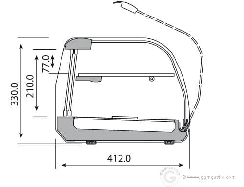 Vitrină frigorifică pentru tapas PREMIUM PLUS - 6x GN 1/3 — 5