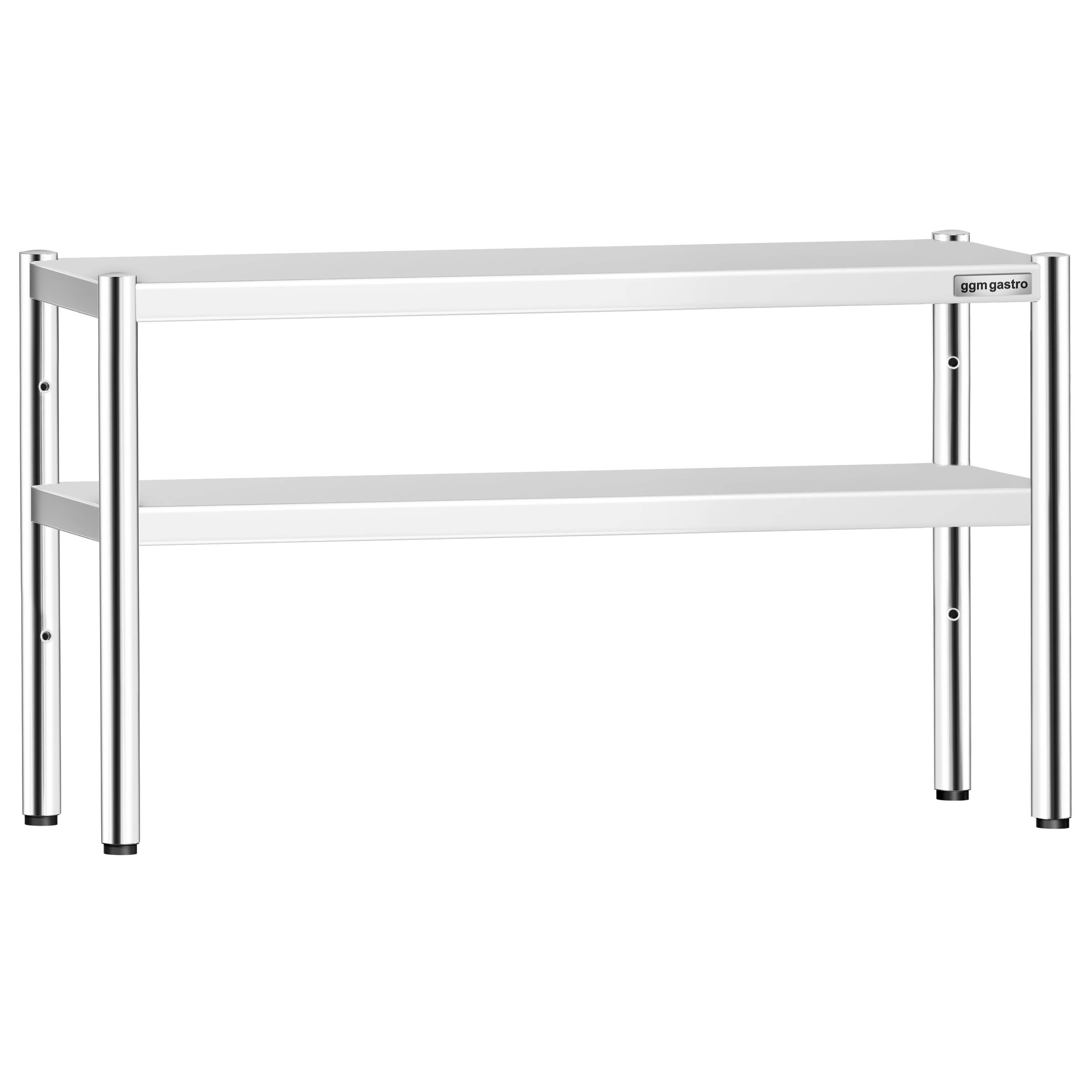 Raft superior pentru masă de lucru – 2 niveluri – 1400 x 370 mm – reglabil pe înălțime — 4