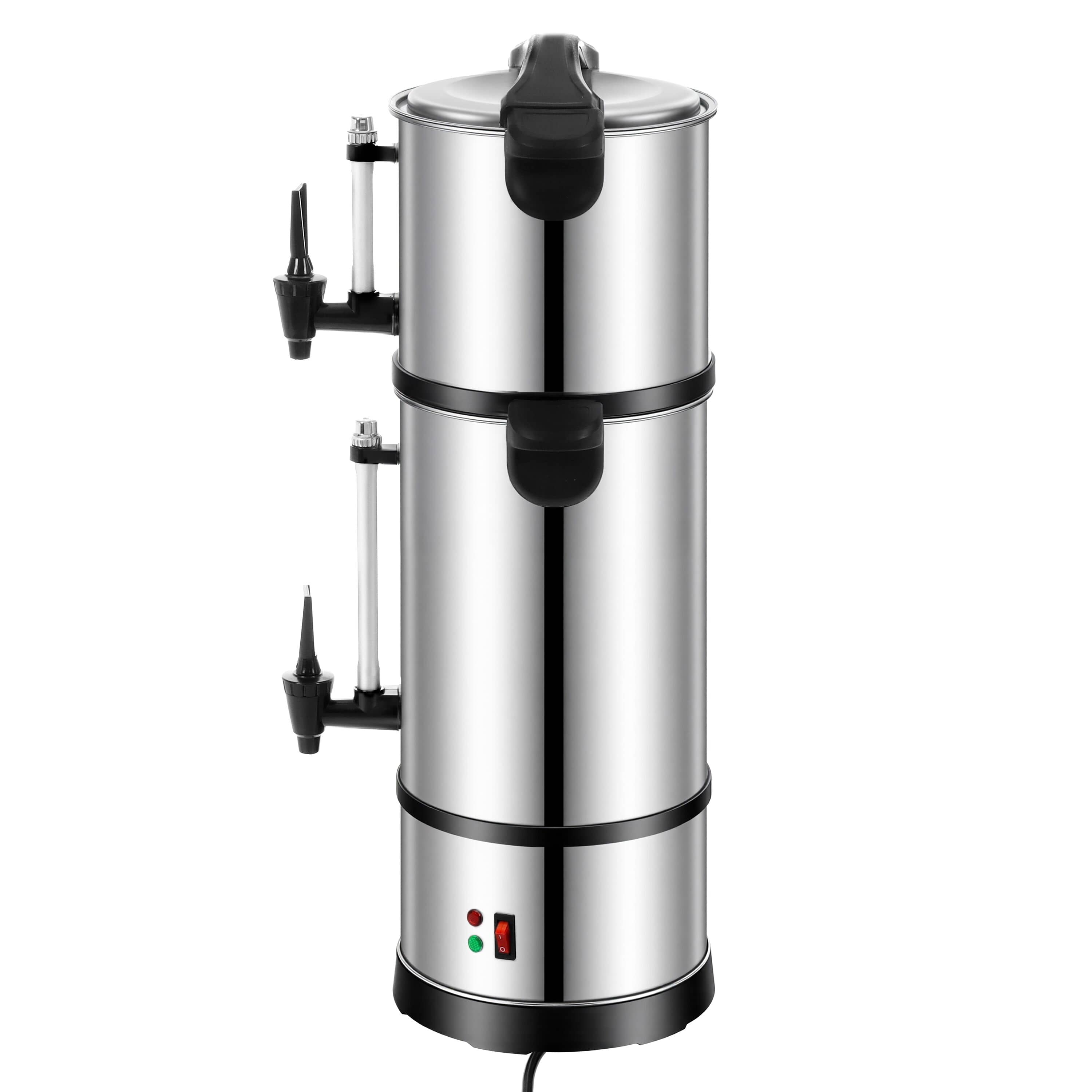 Fierbător apă - 6 L - 1,2 kW - indicator nivel - tavă picurare - profesional - pentru băuturi calde — 5