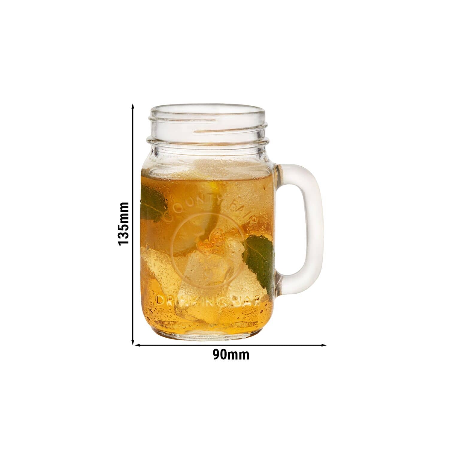 (12 bucăți) LIBBEY | Borcane de băut - Pahar de băut - 488ml — 3
