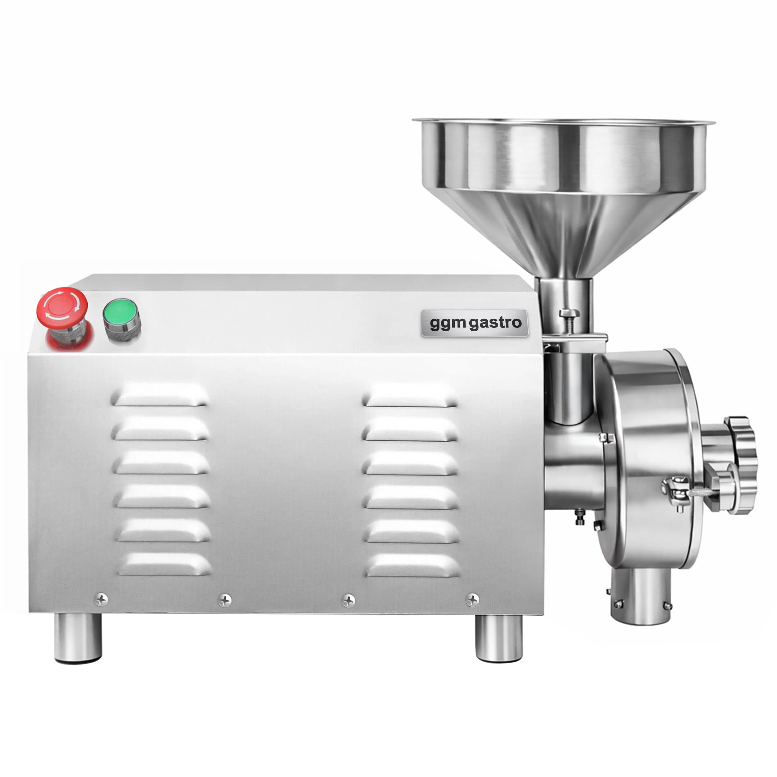 Moară electrică pentru cereale - 60 kg/h - reglaj continuu al gradului de măcinare - 1500 rpm — 5