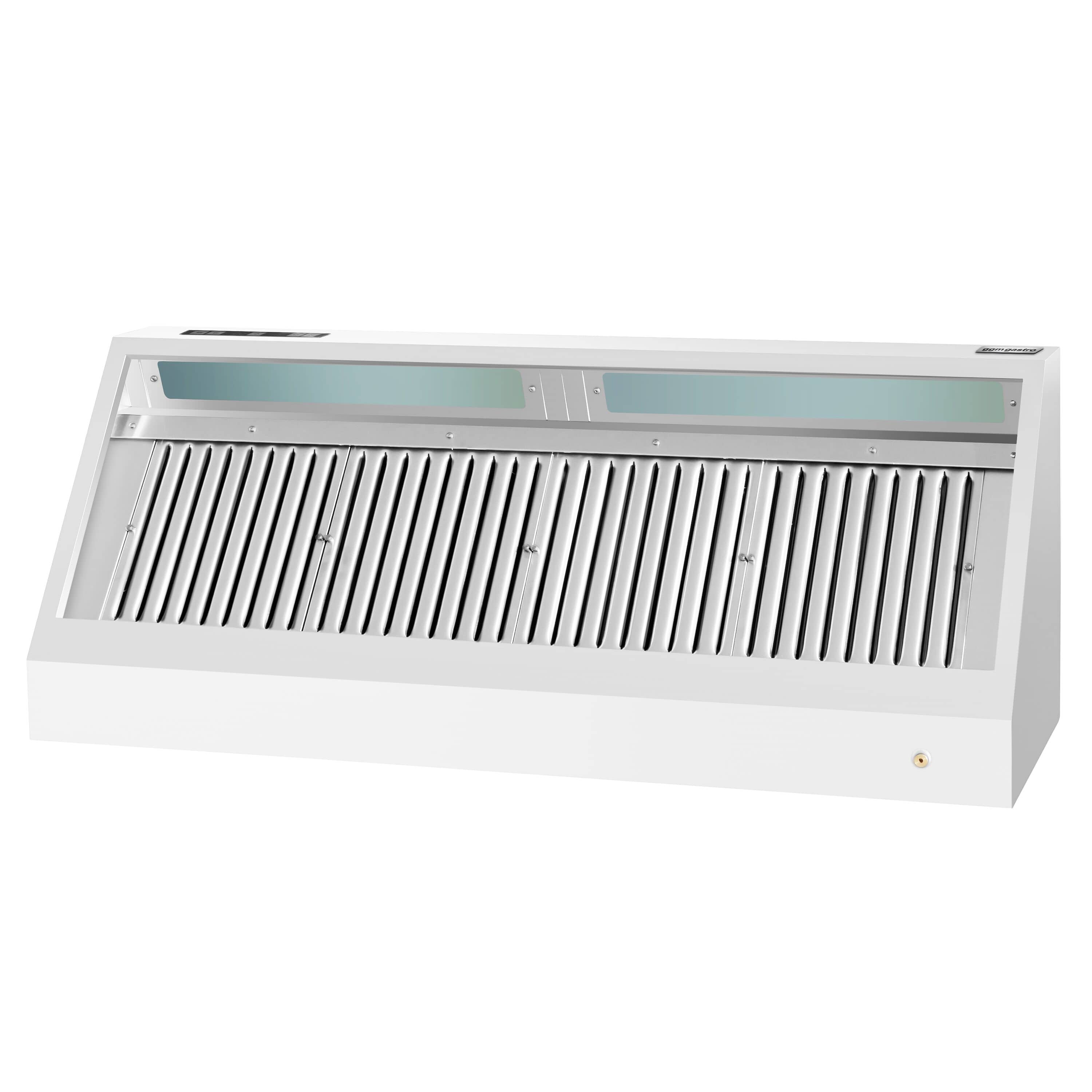 Hotă de perete cu motor - Lungime 1800 mm - adâncime 700 mm - cu regulator de turație, filtre labirint și iluminare LED — 4