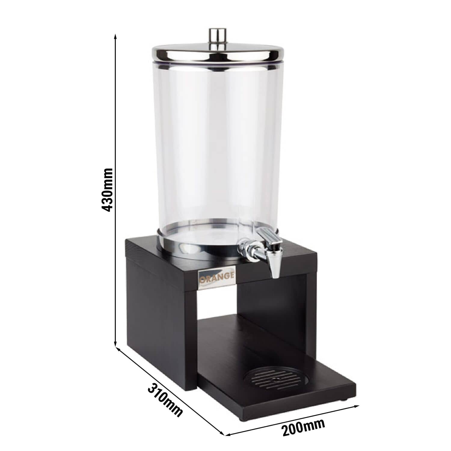 Dozator pentru sucuri - BRIDGE - 4 litri - incl. 2 acumulatori de răcire & adaptor touchless — 3