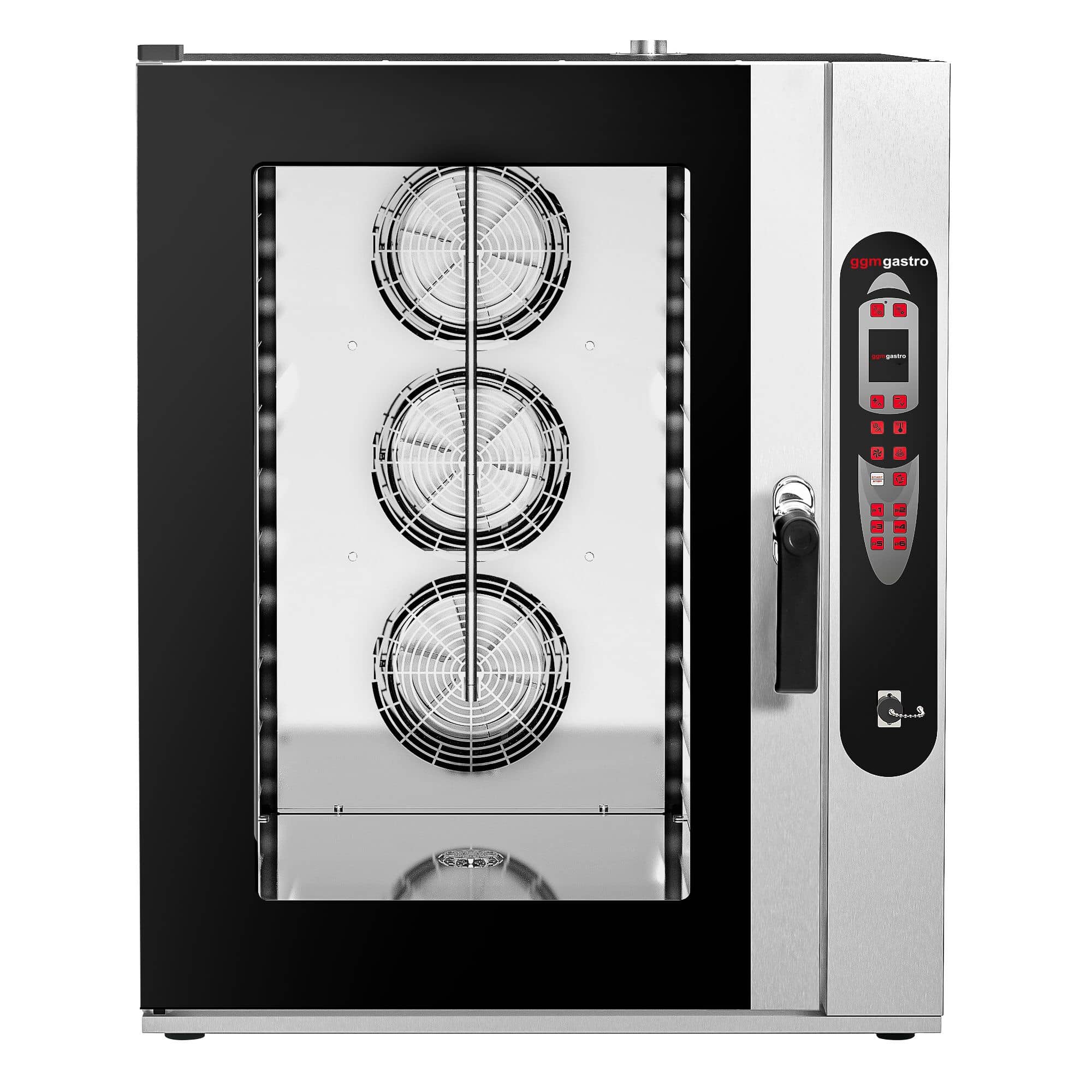 Cuptor convecție abur - Digital - Afișaj LCD de 2,4″ - 10x GN 2/1 sau 20x GN 1/1 - incl. Sistem de spălare — 4