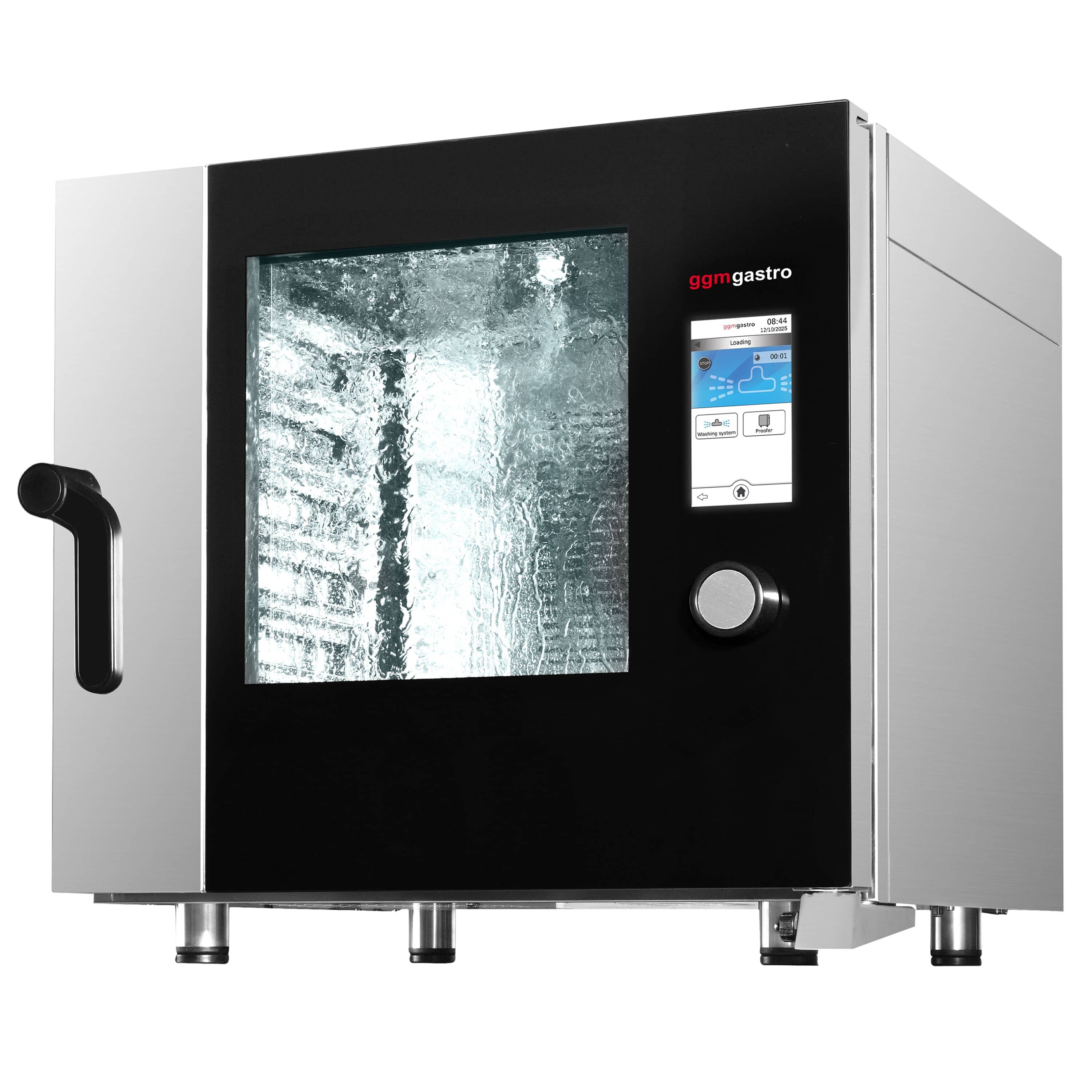 Cuptor convecție abur - Touchscreen - Ecran tactil - 5x GN 1/1 - incl. Sistem de spălare & Sondă de temperatură — 7