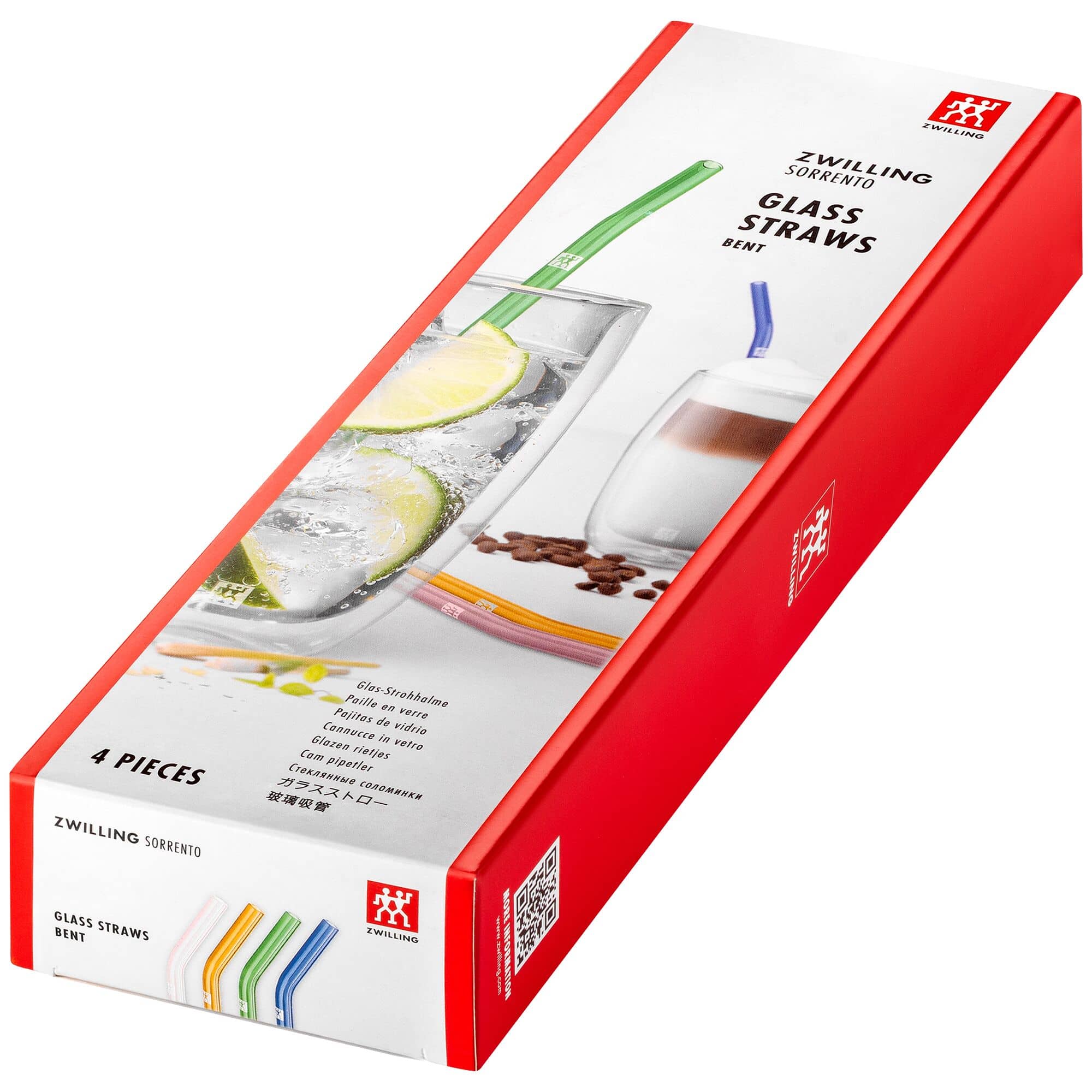 ZWILLING | SORRENTO - Paie din sticlă - curbate - colorate — 5