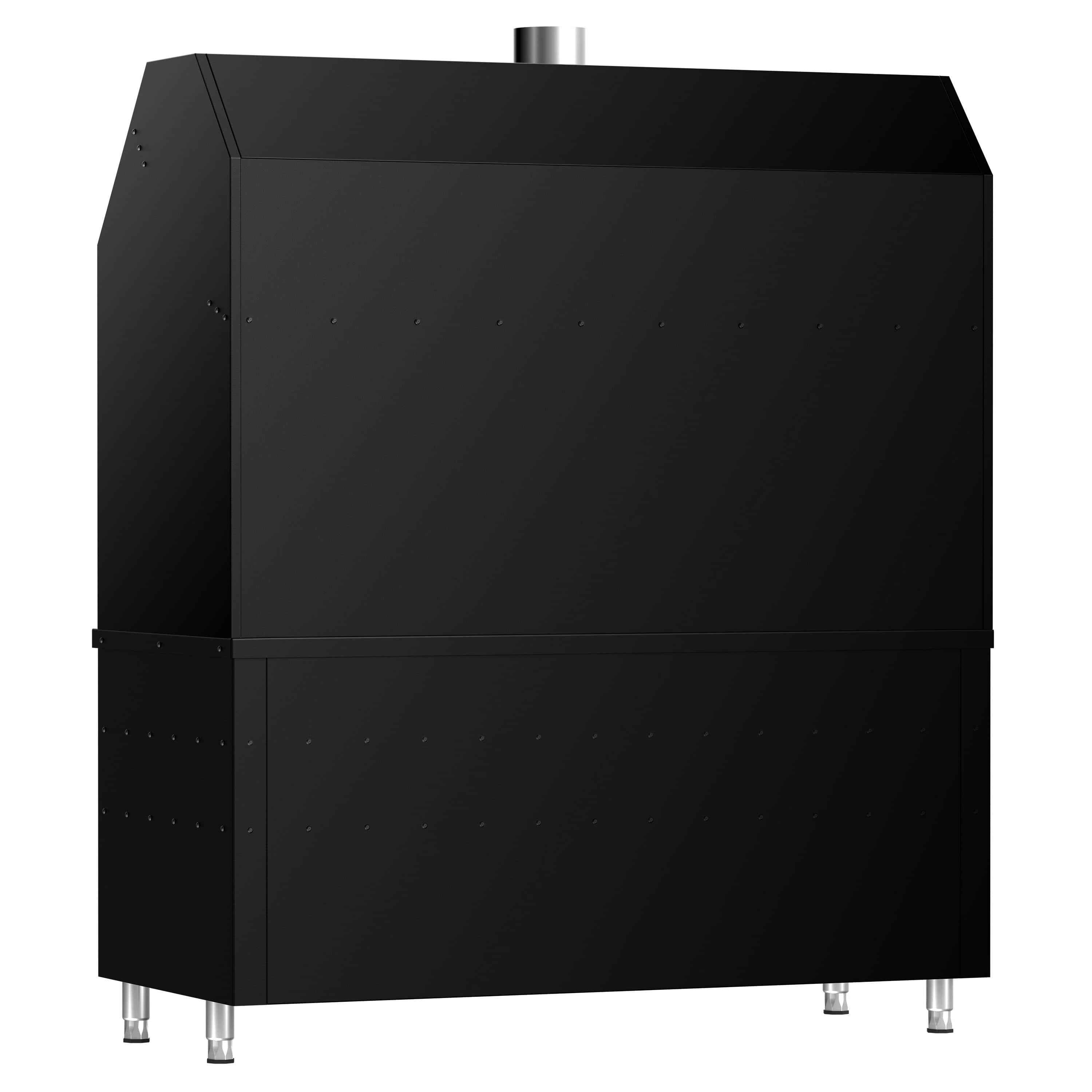 Element neutru pentru grătar cu cărbune/gaz BERLIN - 1760 mm - negru — 6
