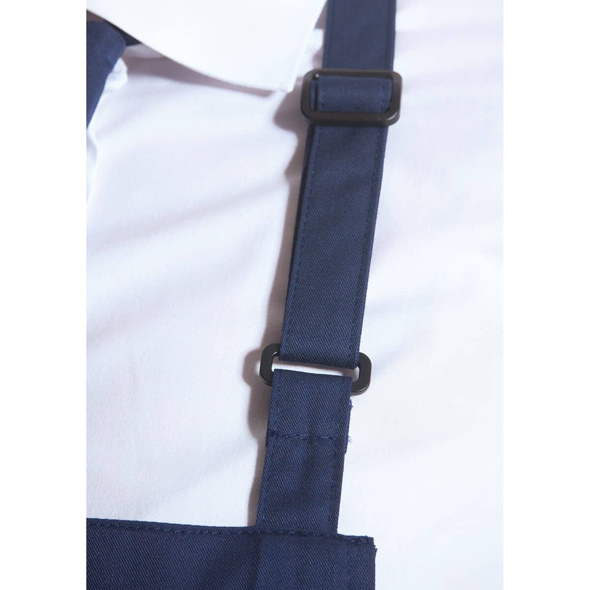 Karlowsky Basic - șorț cu bavete și buzunar - marine — 3
