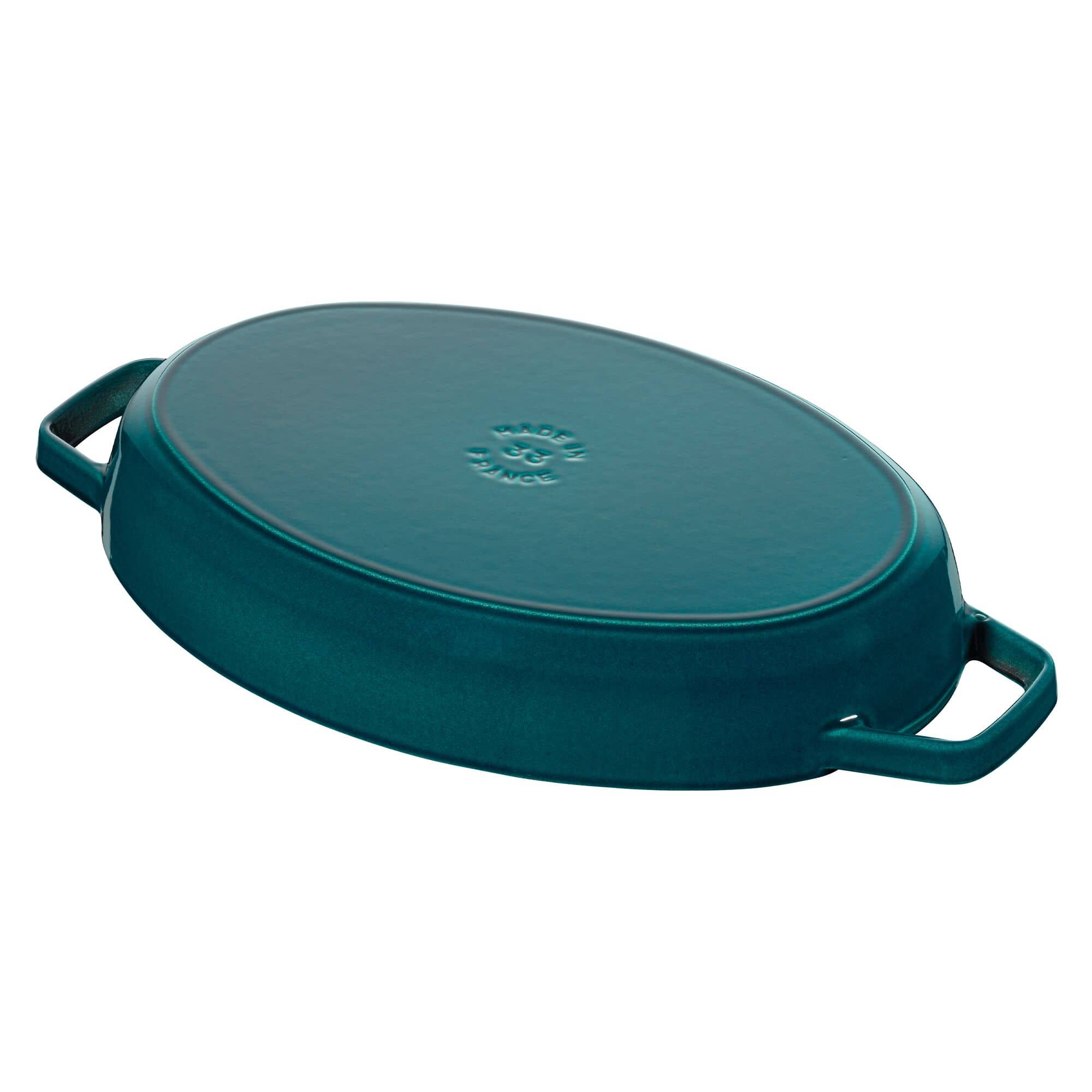 STAUB | SPECIALITIES - Tavă de cuptor cu capac - ovală - 330mm - fontă - La-Mer — 5