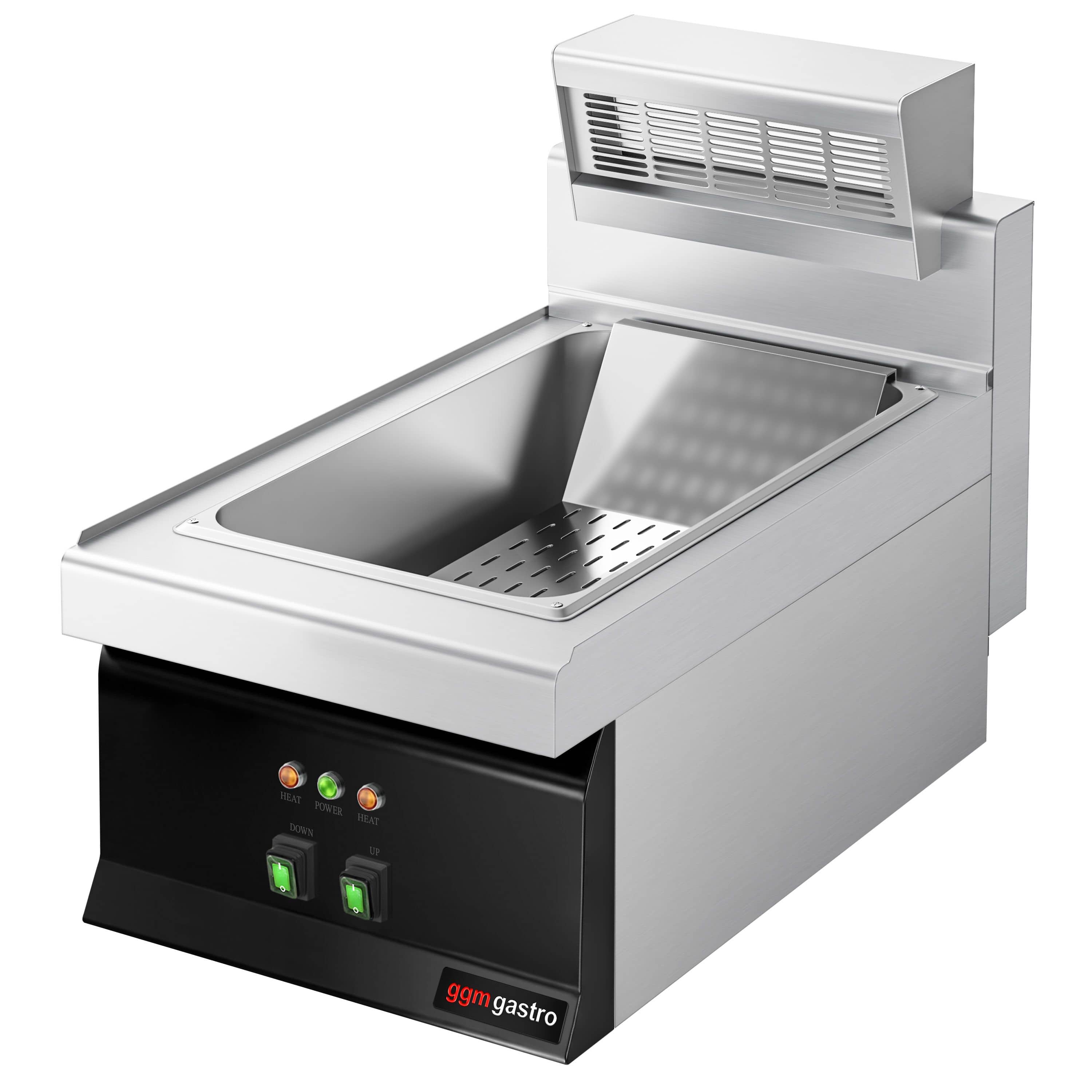 Aparat de menținut cartofii la cald / încălzitor de cartofi prăjiți - 1,17 kW - 1x GN 1/1 - de banc — 6