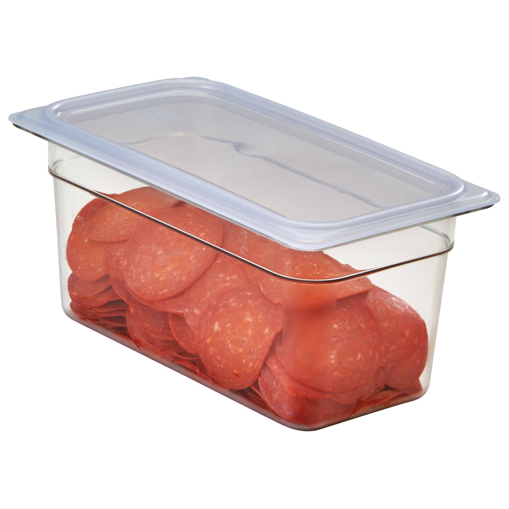 (6 bucăți) CAMBRO | Camwear® capac GN din polipropilenă 1/3 - etanș - lăptos — 11