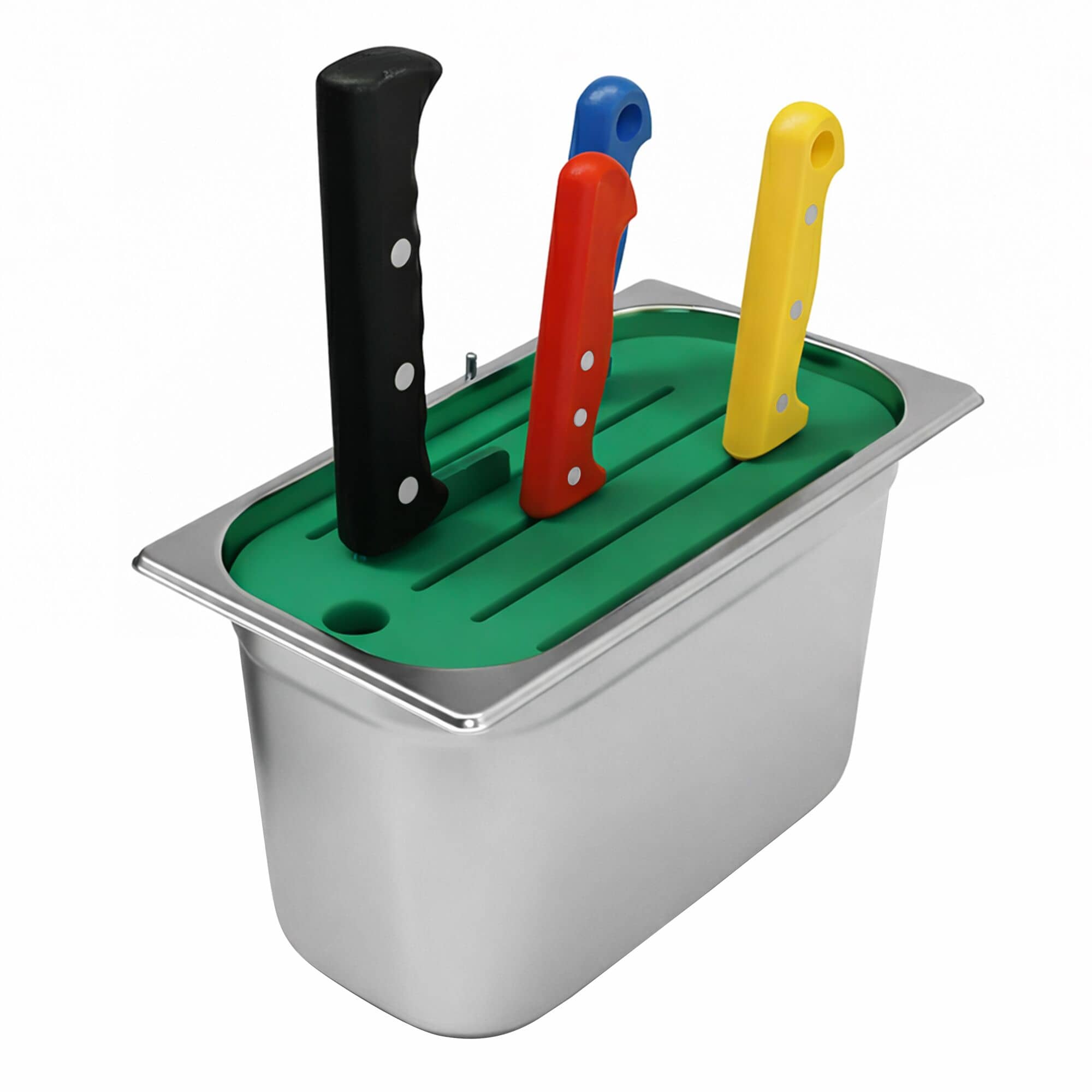 Suport pentru cuțite pentru cuve de sterilizare – compatibil cu GN 1/3 — 7
