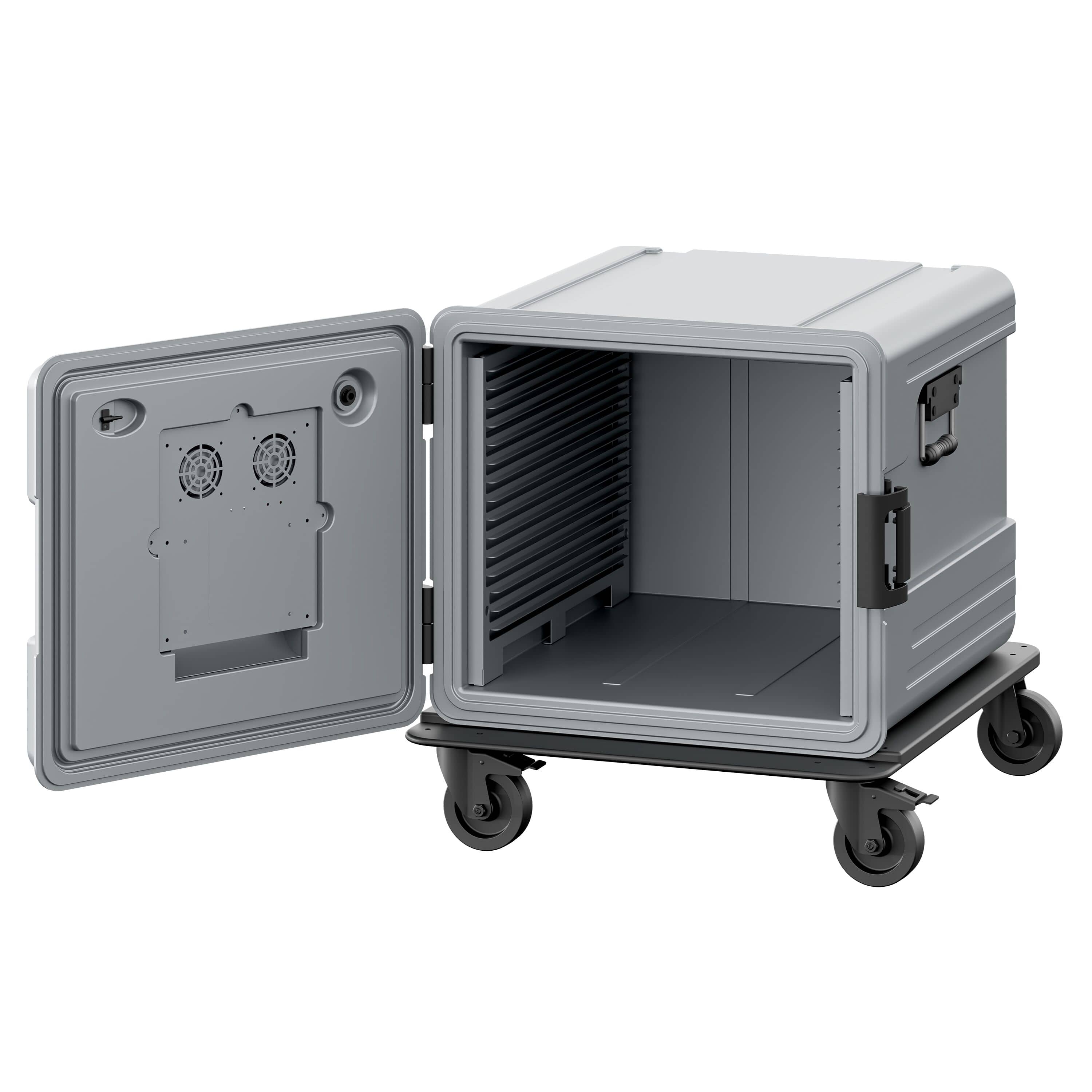 Thermobox – cu încărcare frontală – 180 litri – încălzit – pentru 12 tăvi GN 2/1 — 8
