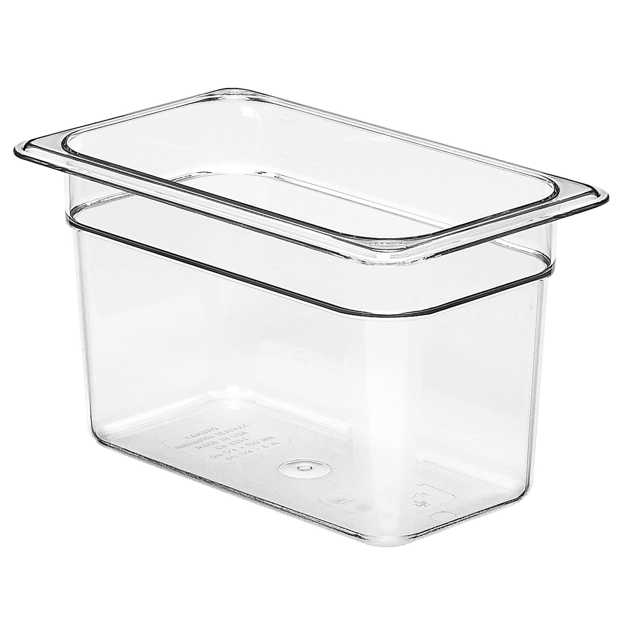 (6 bucăți) CAMBRO | Camview® - Recipient din copolimer GN 1/4 - Transparent - Înălțime: 150 mm - Fără BPA — 4