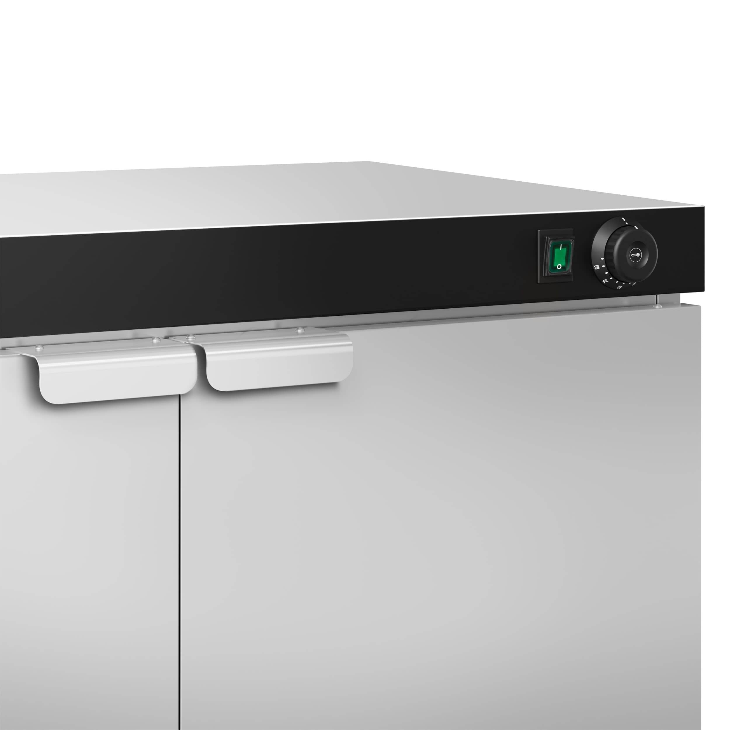 Încălzitor de farfurii – cu încălzire – 1,5 kW – 120 de farfurii — 8