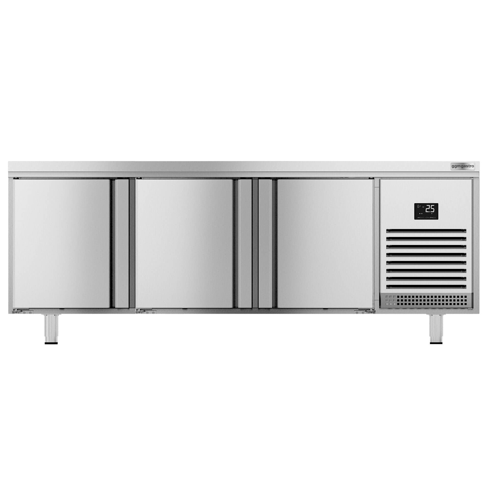 Masă frigorifică panificație Premium PLUS – 2185 x 800 mm – cu gaură de trecere — 6